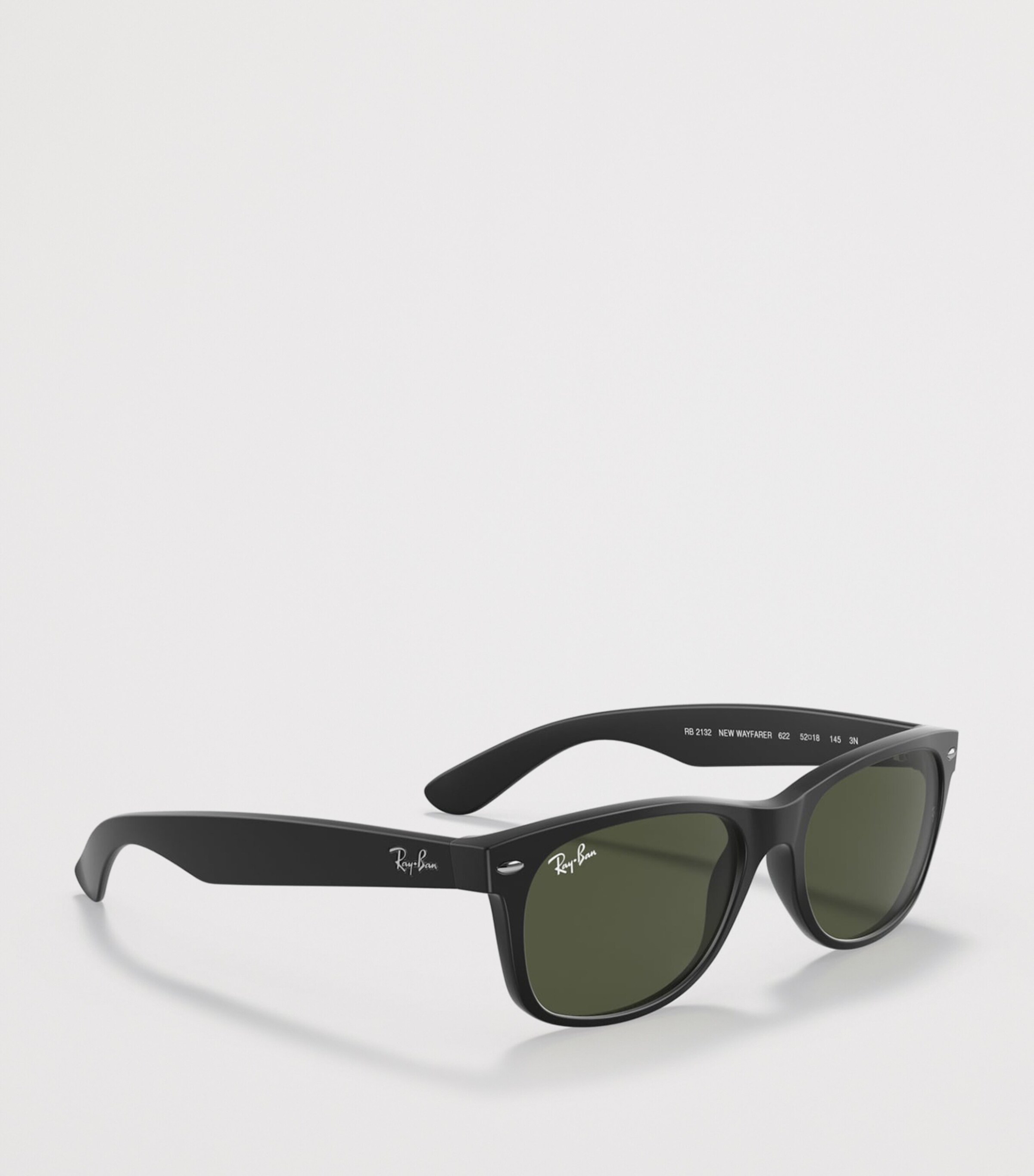 Ray-Ban New Wayfarer Classic Sunglasses Black Image 6