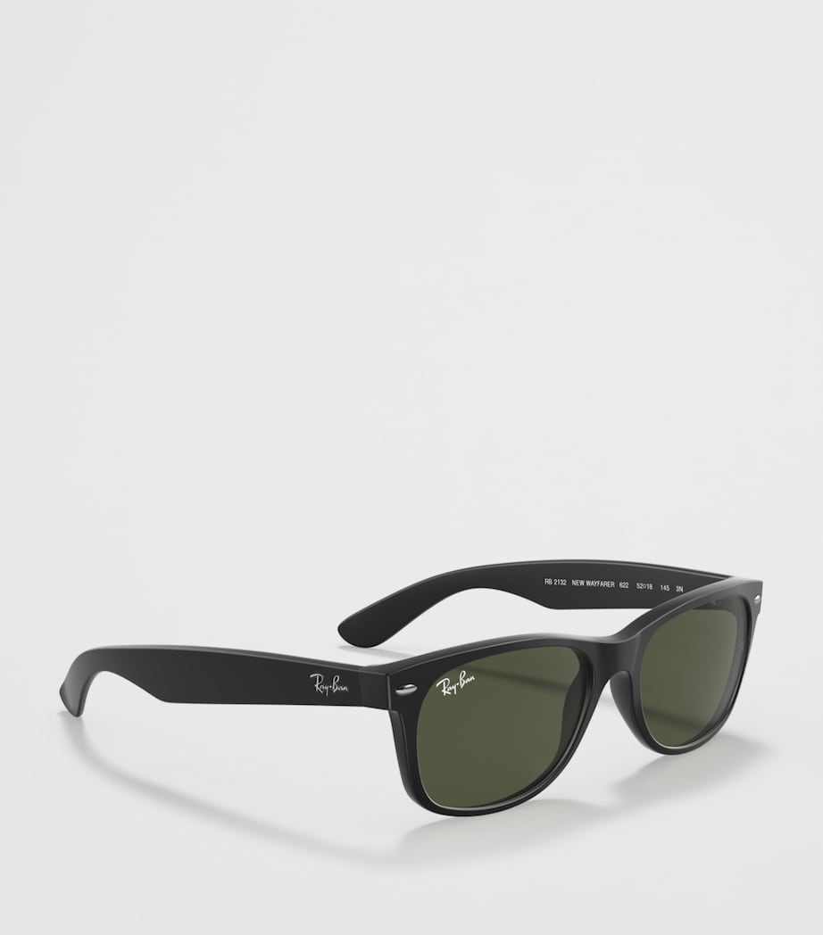 Ray-Ban New Wayfarer Classic Sunglasses Black Image 6