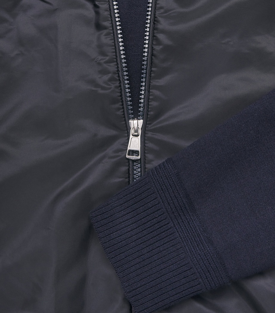 Moncler Mens Hybrid Hooded Cardigan Image 6
