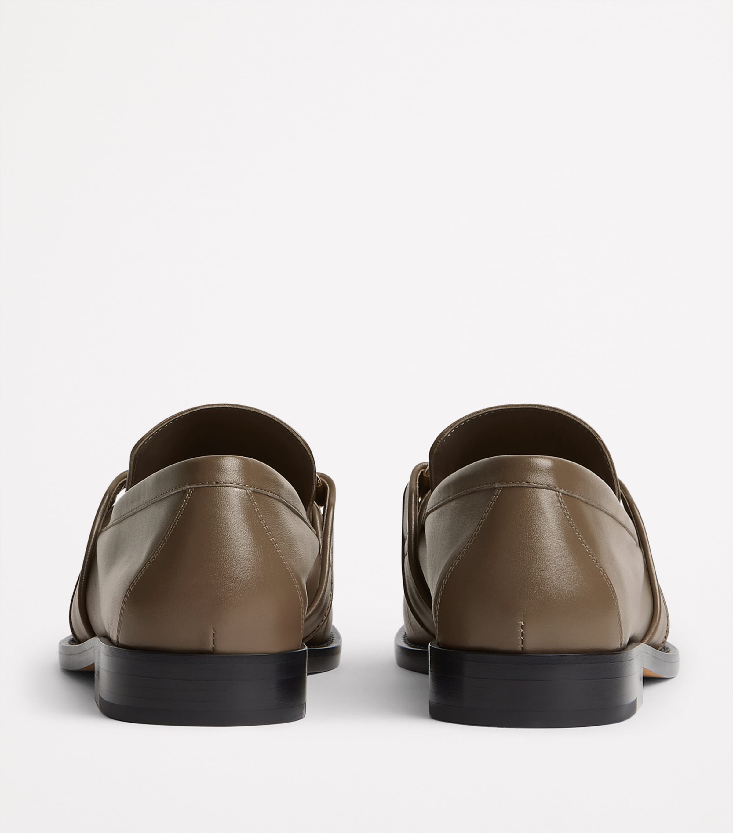 Bottega Veneta Leather Astaire Loafers Image 3