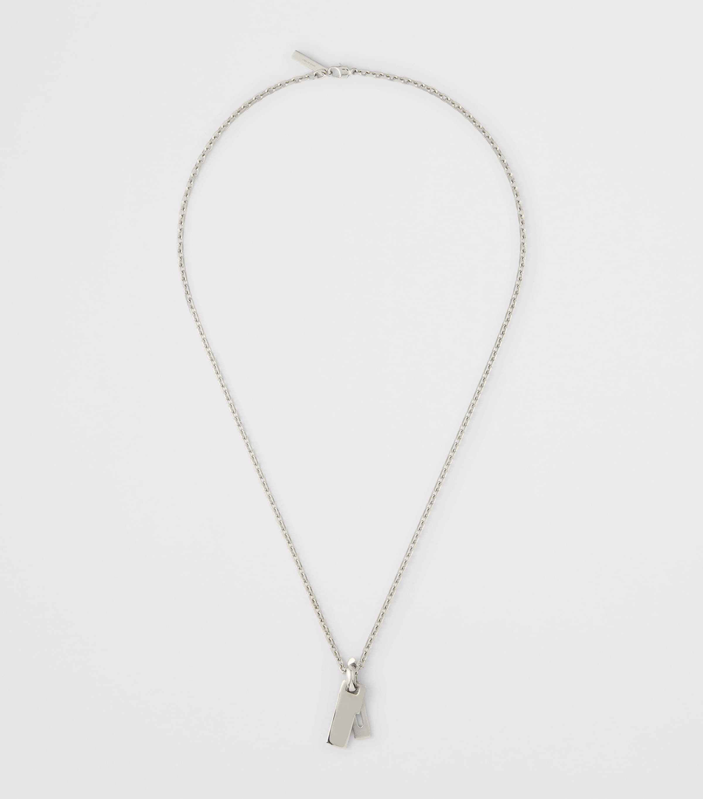 Signature Tape Necklace ANTIC SILVERY Image 3