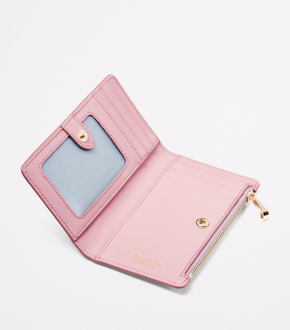 Patent Leather Mayfair Wallet LILAC Image 3