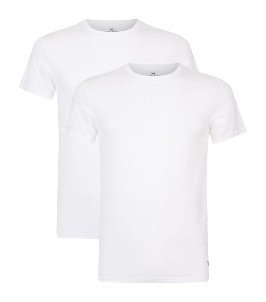 Polo Ralph Lauren Mens Stretch Cotton T-Shirt (Set Of 2) White Image 1