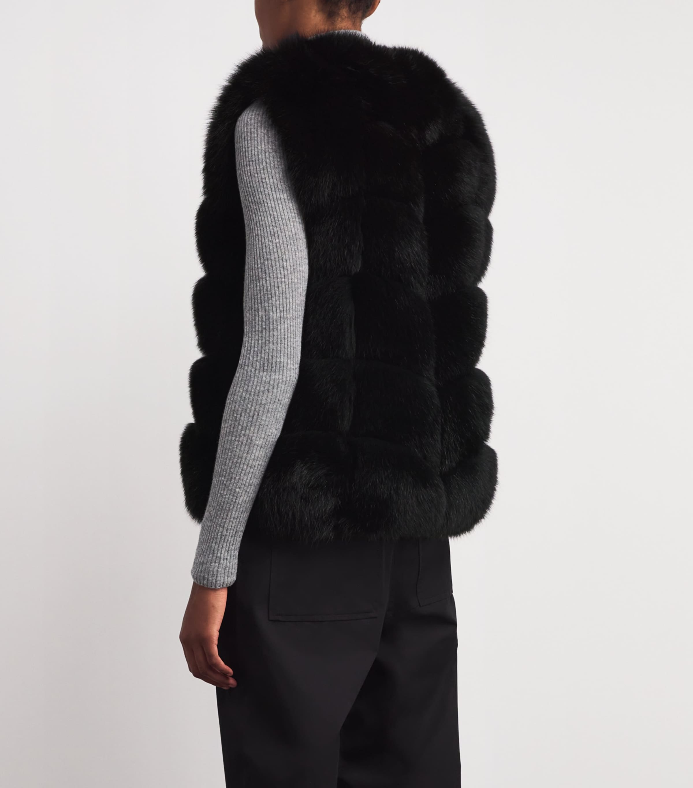 Fox Fur Gilet C99 Image 4