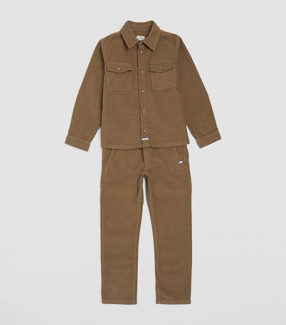 Corduroy Trousers (2-14 Years) TAUPE Image 3
