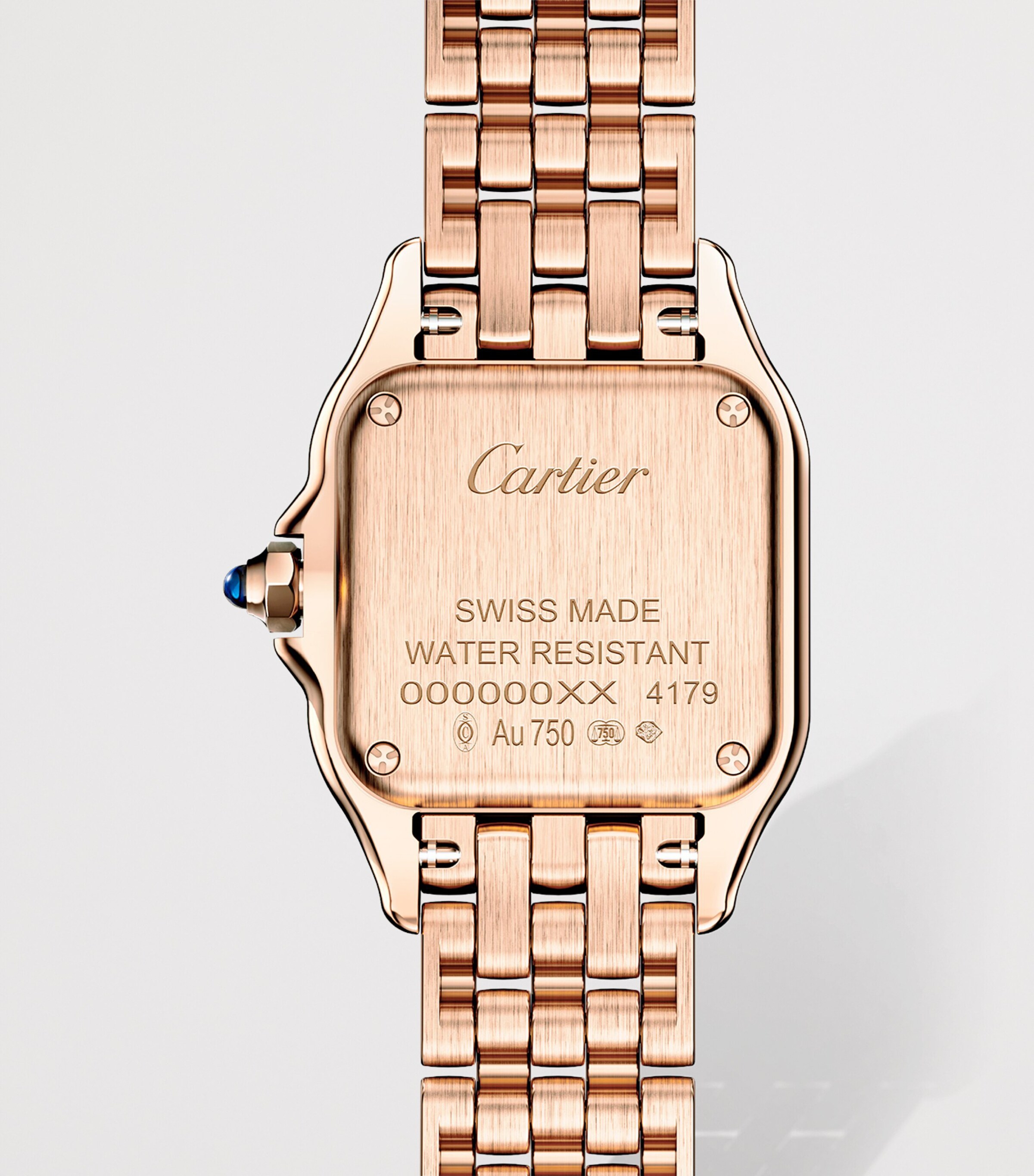 Cartier Small Rose Gold Panthère de Cartier Watch 23mm Silvered Image 3