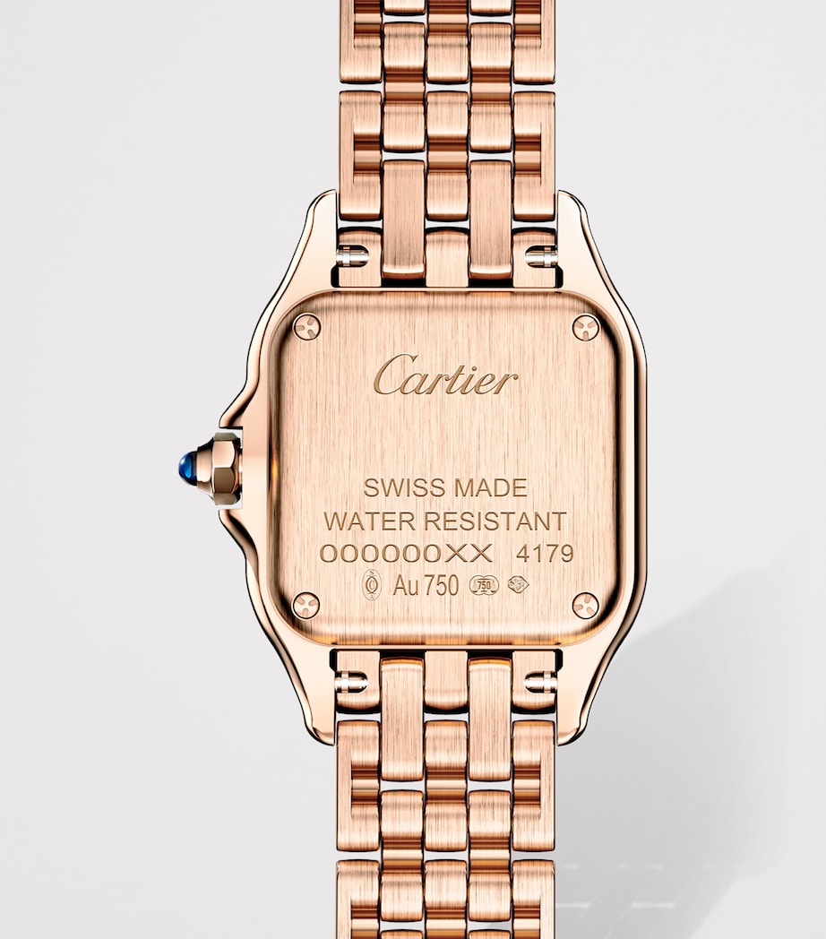 Cartier Small Rose Gold Panthère de Cartier Watch 23mm Silvered Image 3