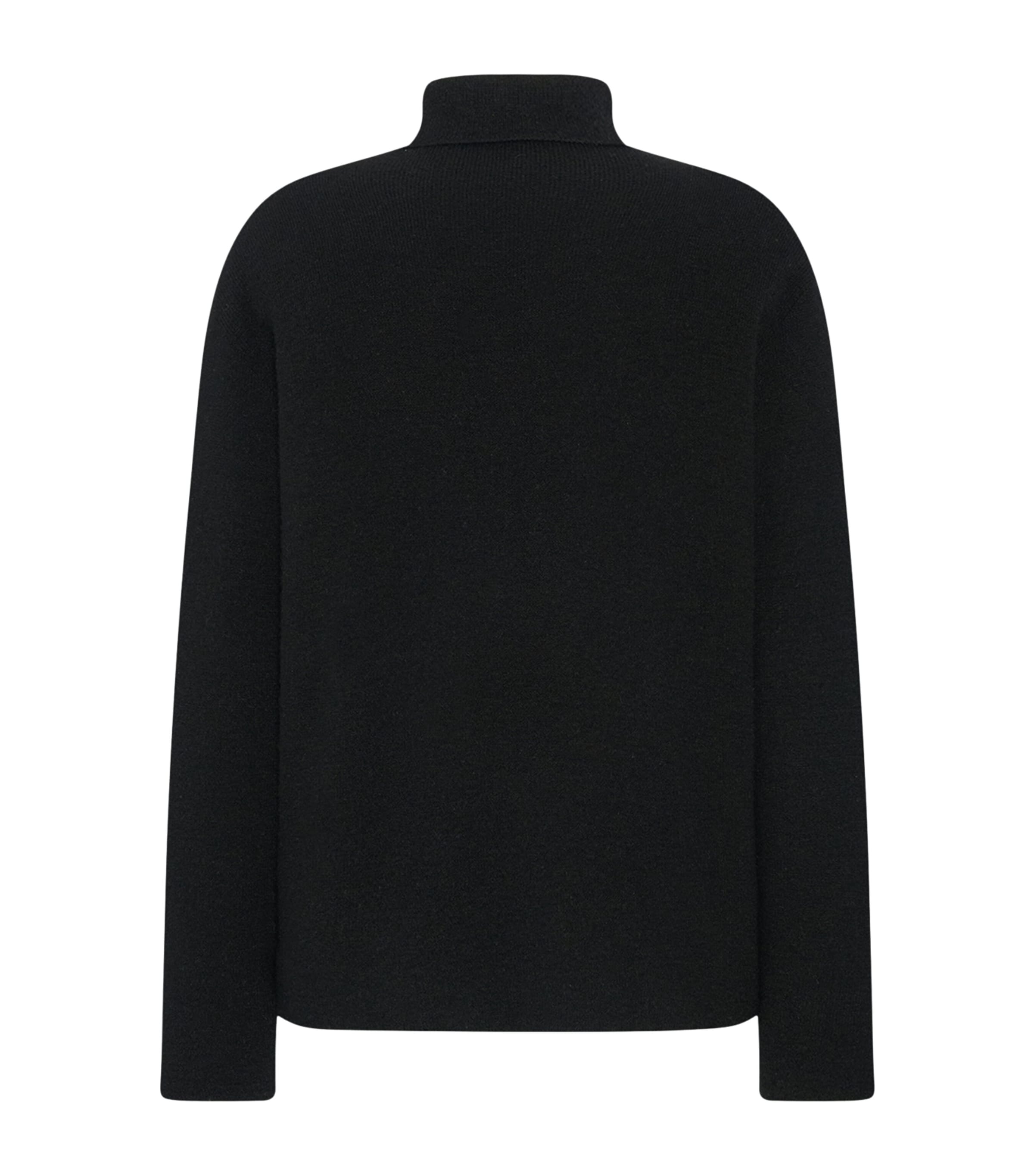 Heiti Cashmere Rollneck Sweater BLACK Image 2