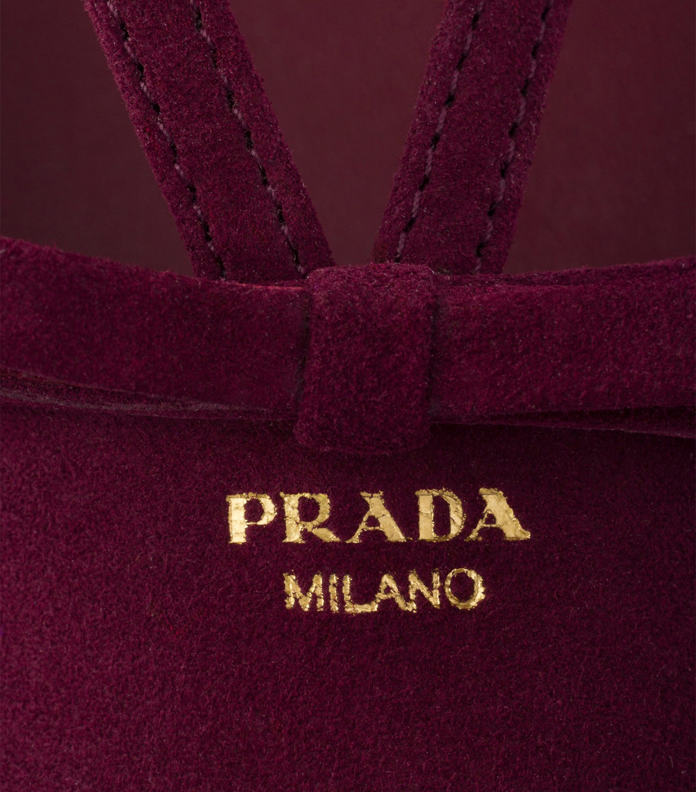 Prada Suede Slingback Pumps 75 Burgundy Image 7