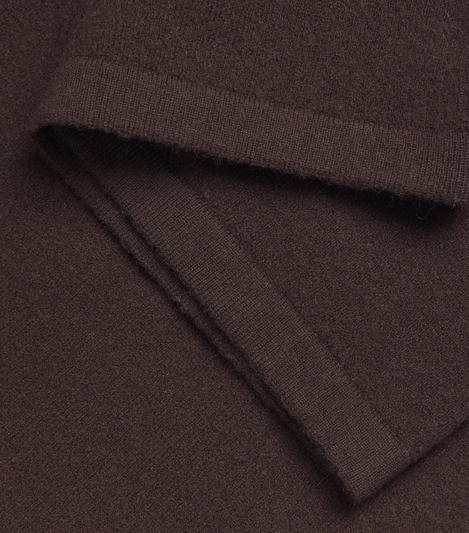Yves Salomon Womens Merino Wool Straight Trousers Image 6