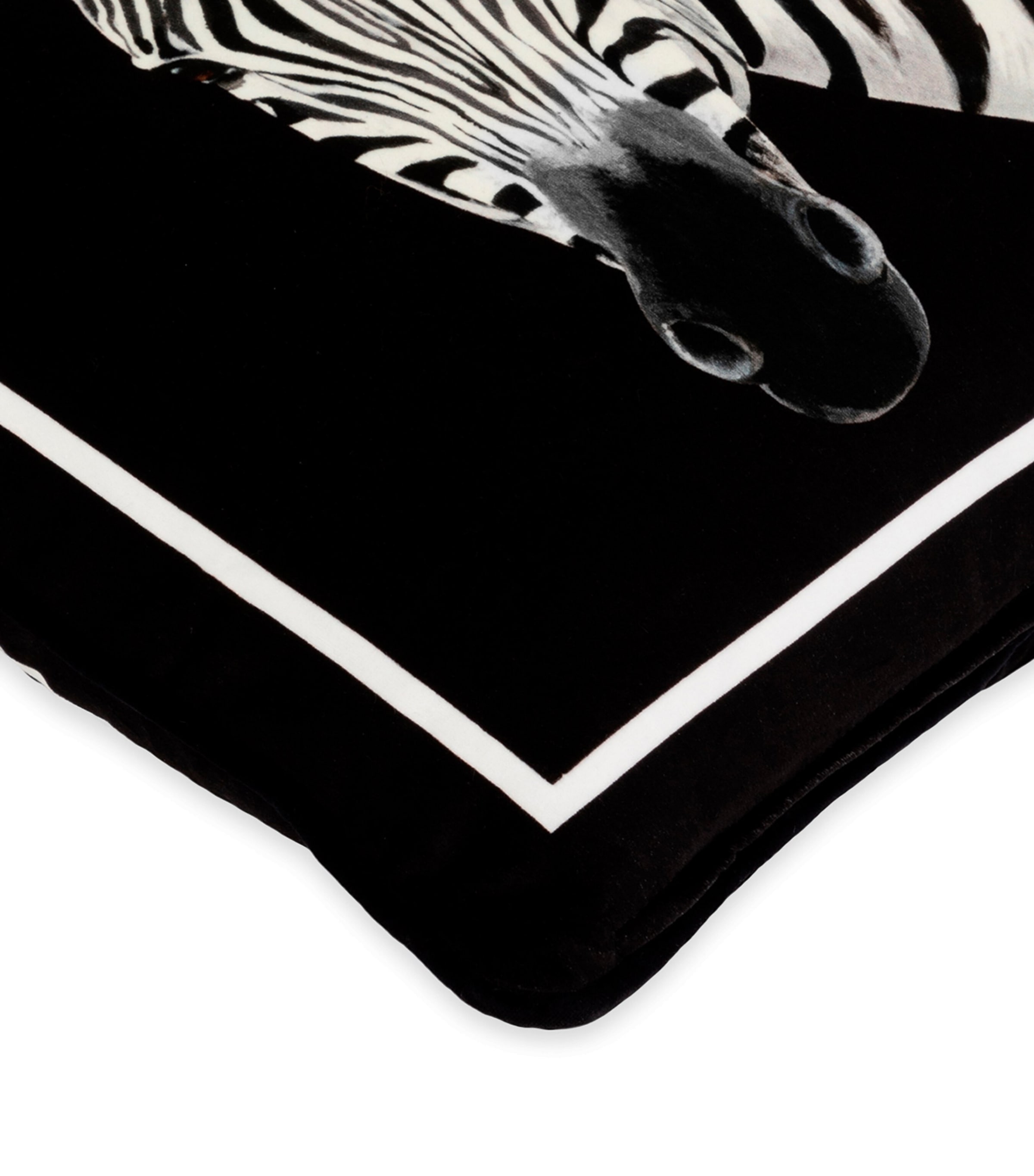 Cotton Zebra Cushion (45cm x 45cm) UZ005 ZEBRA F DO NER Image 2