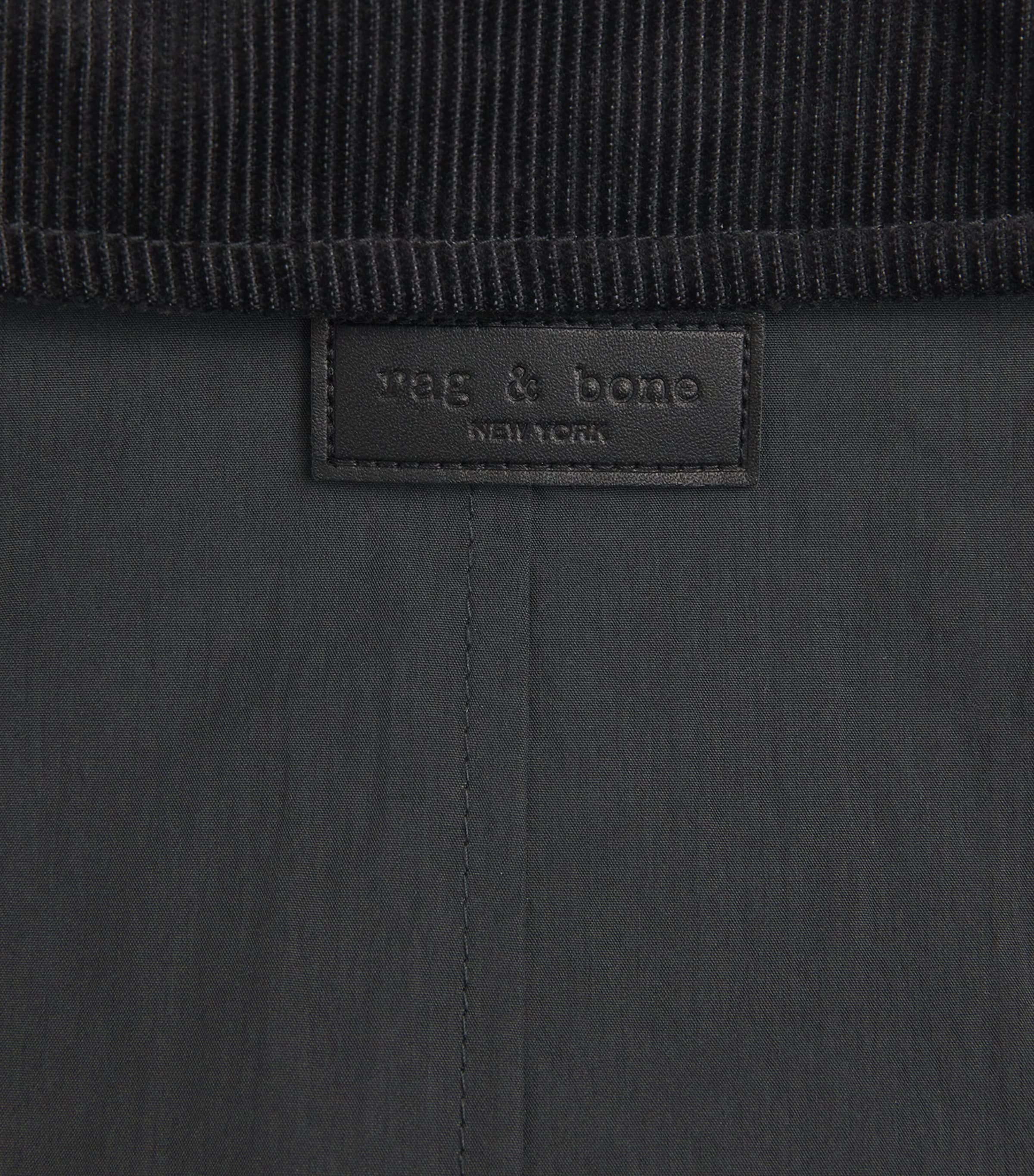 Down-Filled Derrick Shirt Jacket BLACK Image 5