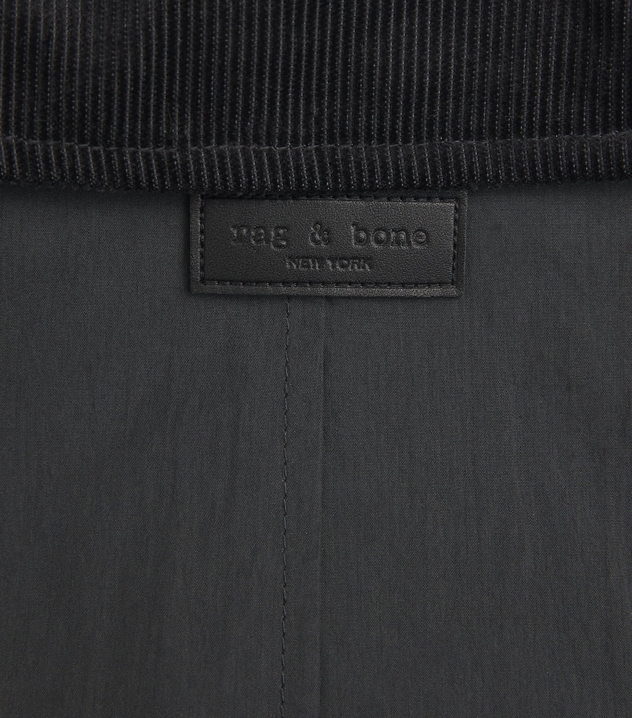 Down-Filled Derrick Shirt Jacket BLACK Image 5