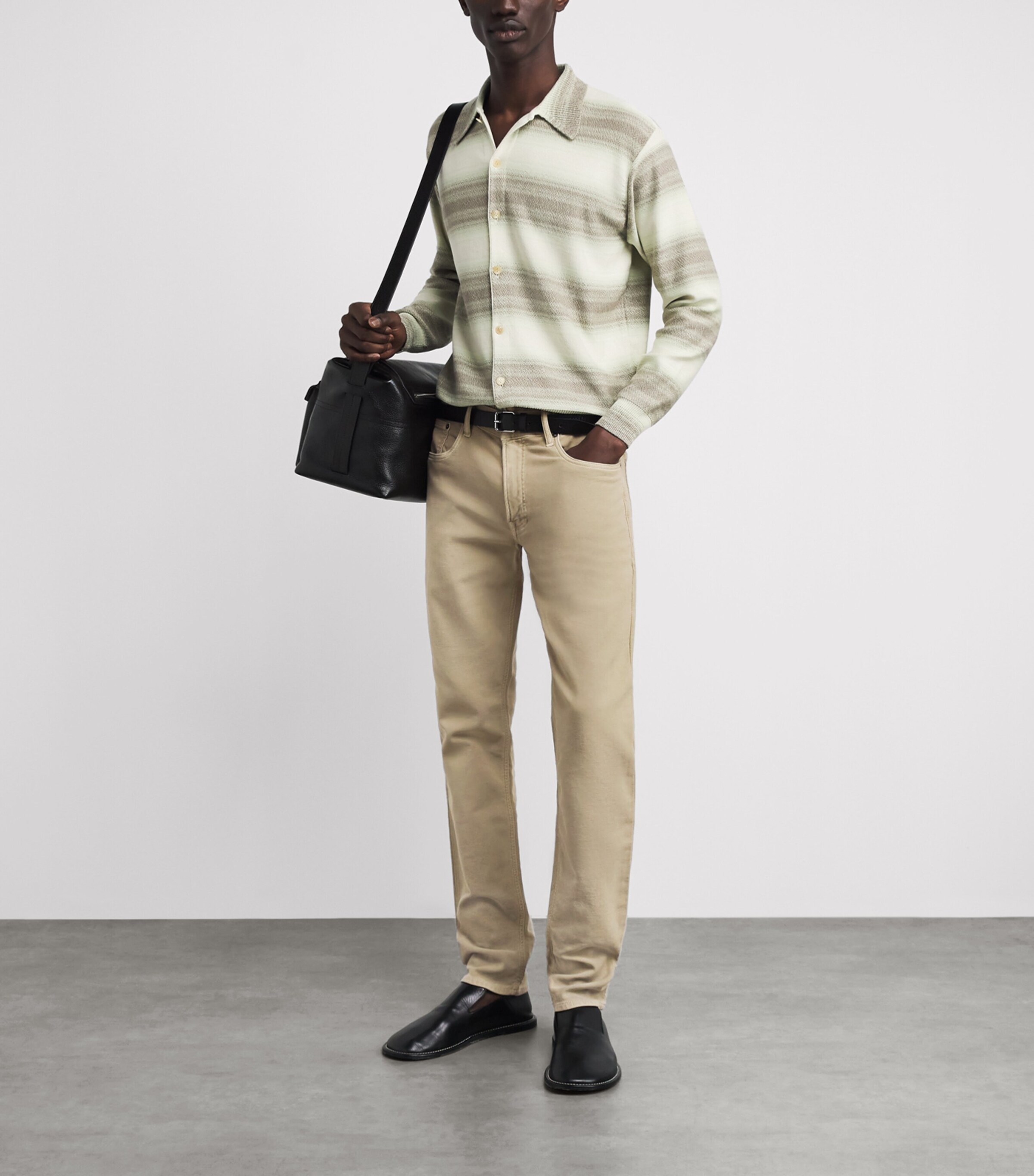 Citizens of Humanity Mens Adler Tapered Slim Jeans Plcan Image 2