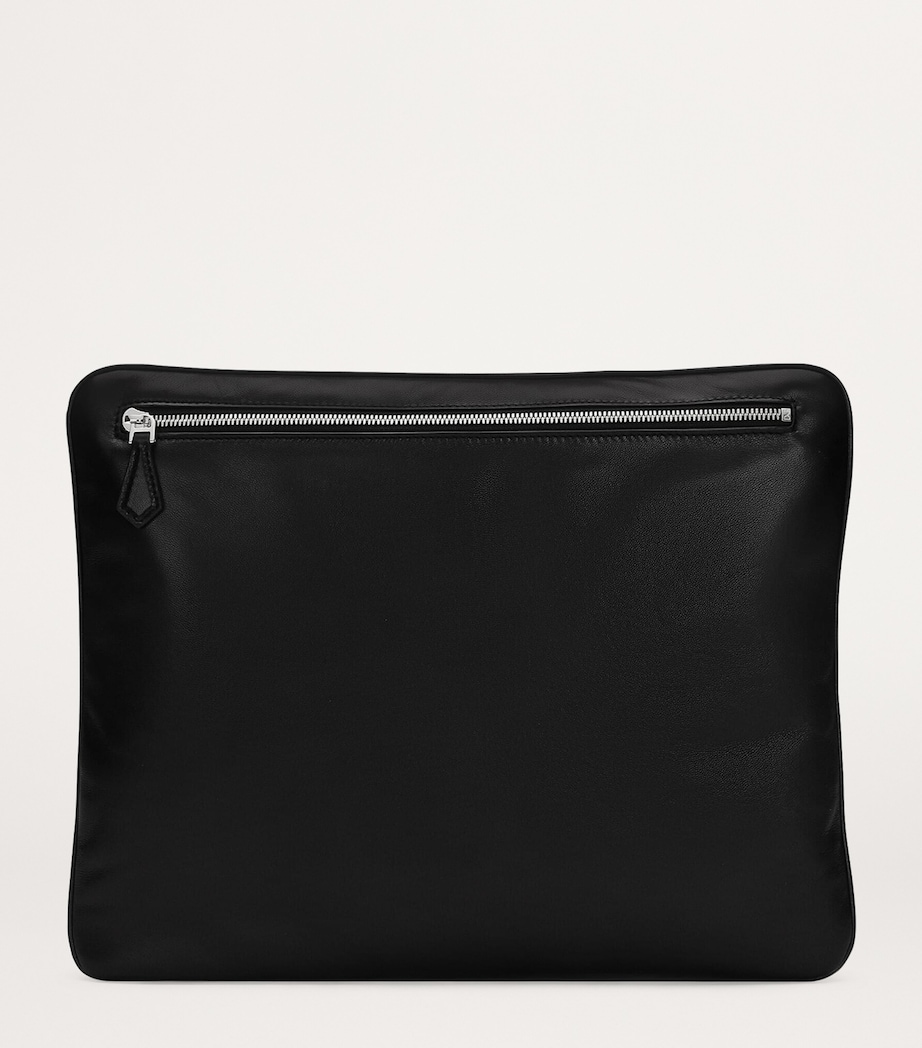 Nappa Leather Pouch 80999-BLACK Image 3