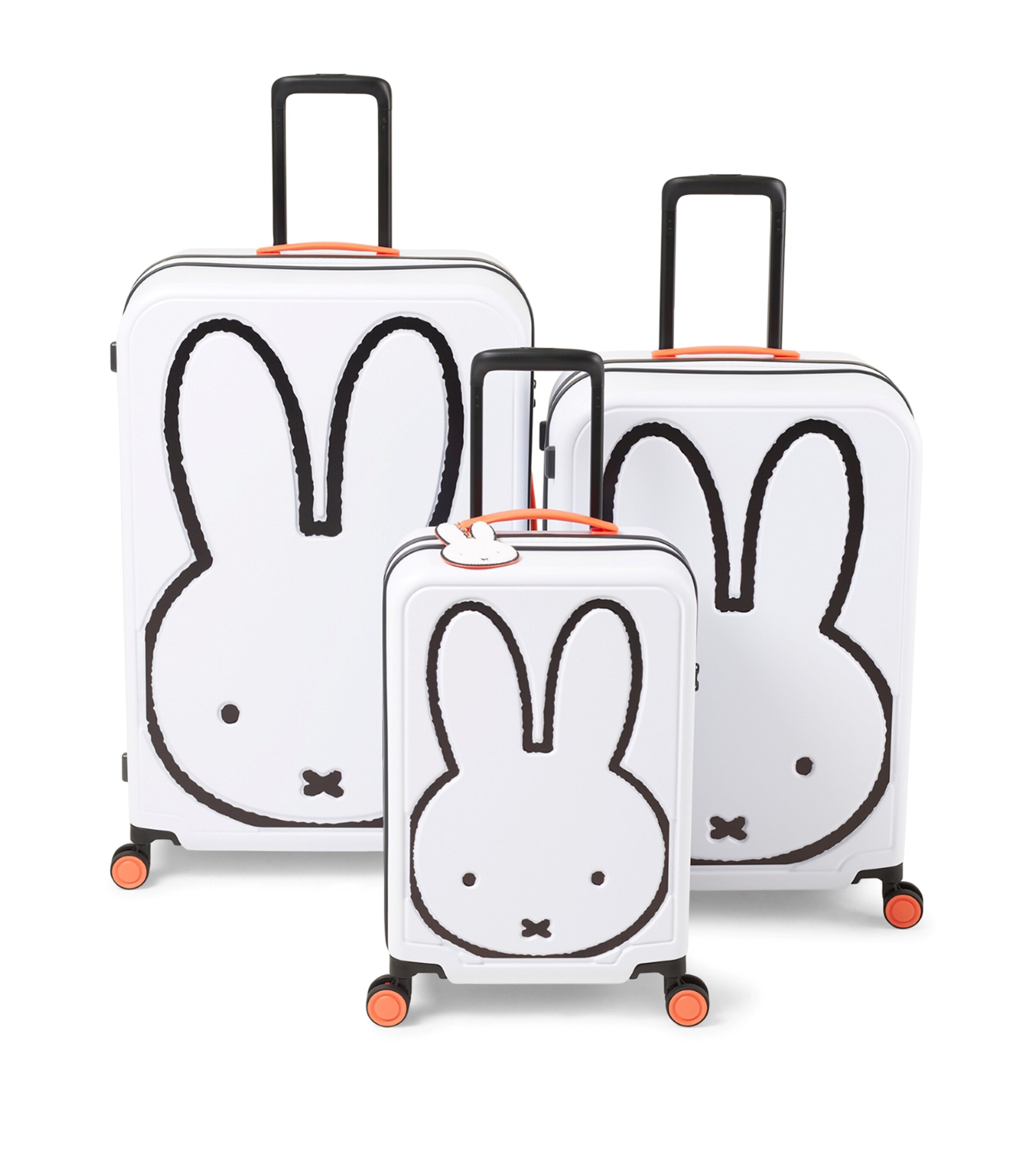 MIFFY White Hardside Check-In Suitcase (68cm) | Harrods US