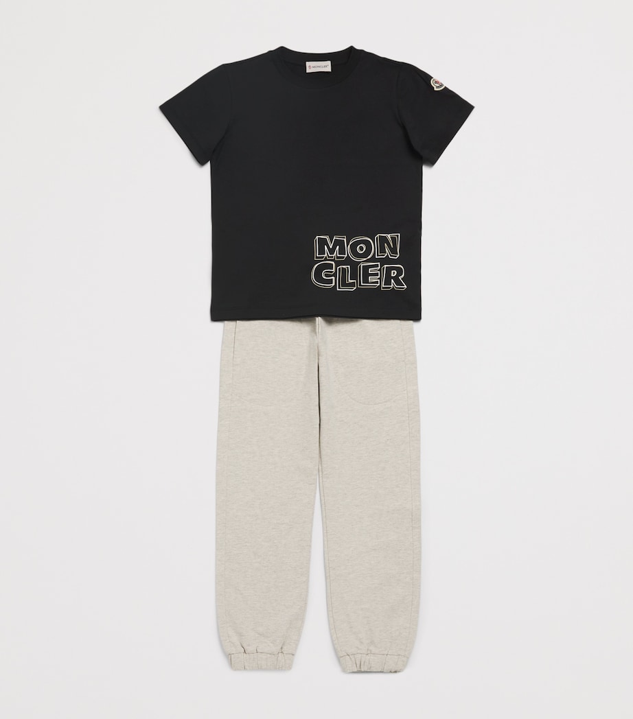 Moncler Enfant Cotton Logo T-Shirt (8-10 Years) Image 3