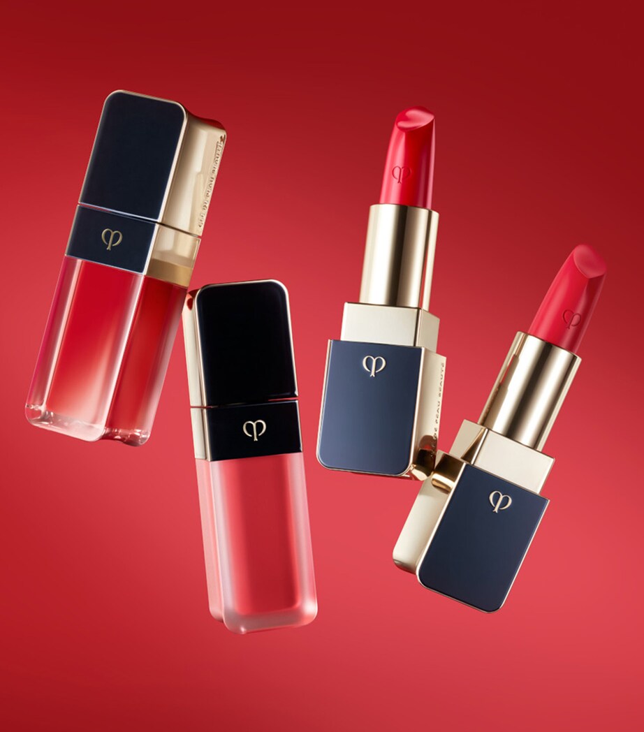 Clé de Peau Beauté Cream Rouge Shine Lipstick Plumeria Apricot Image 7