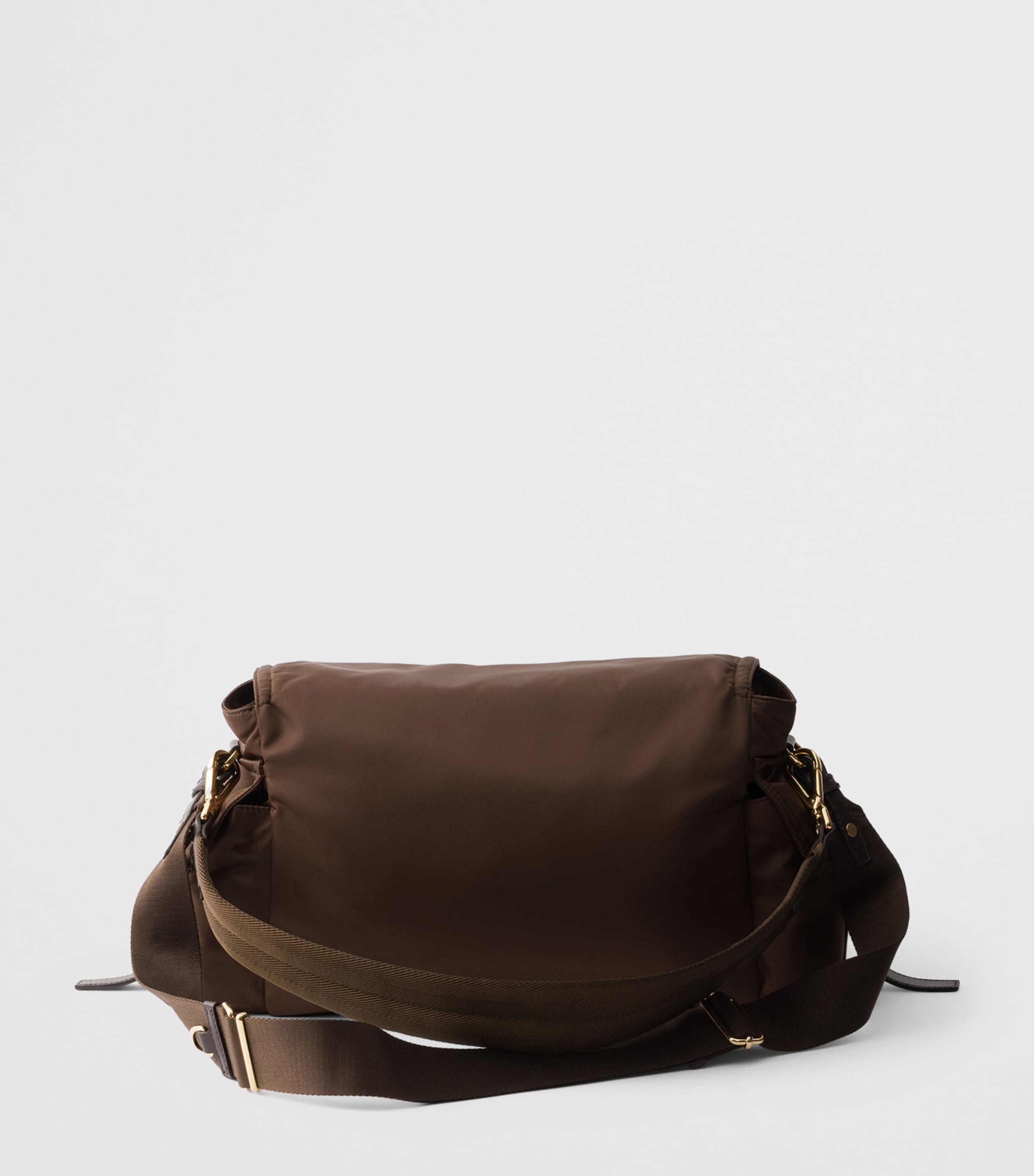 Prada Re-Nylon Explore Shoulder Bag Brown Image 3