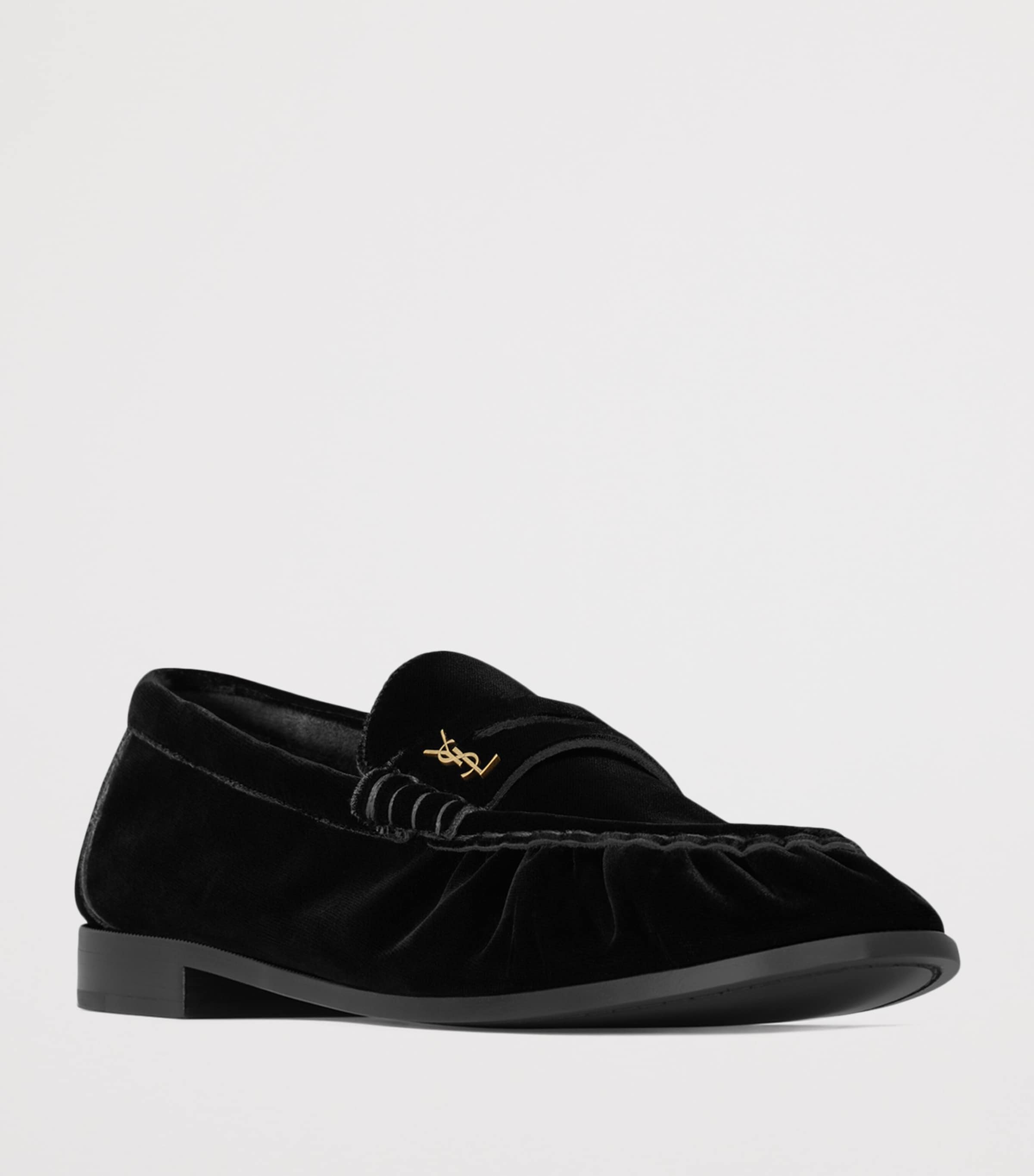 Saint Laurent Velvet Le Loafers Image 2