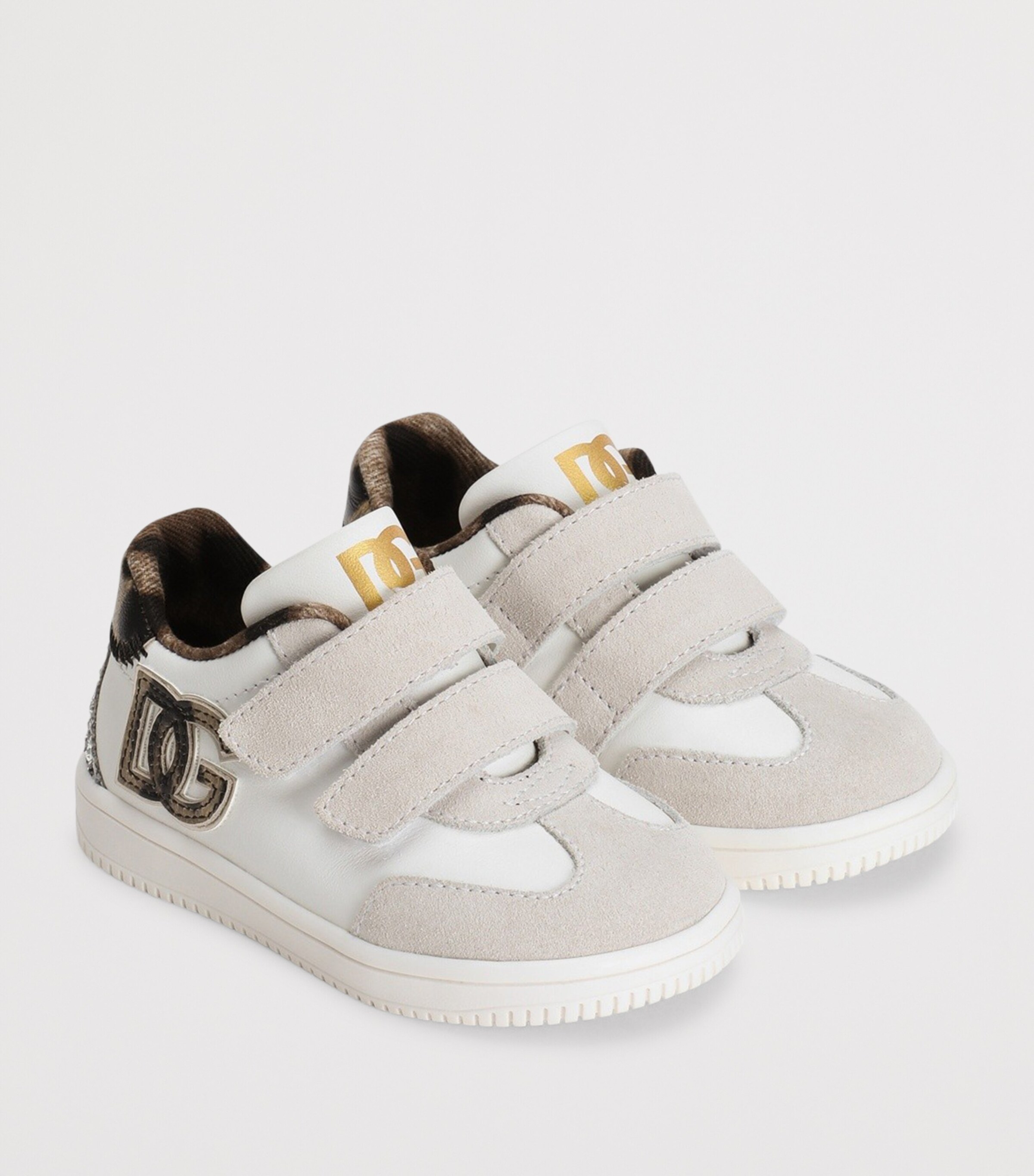 Dolce&Gabbana Kids Embellished DG Sneakers Image 2