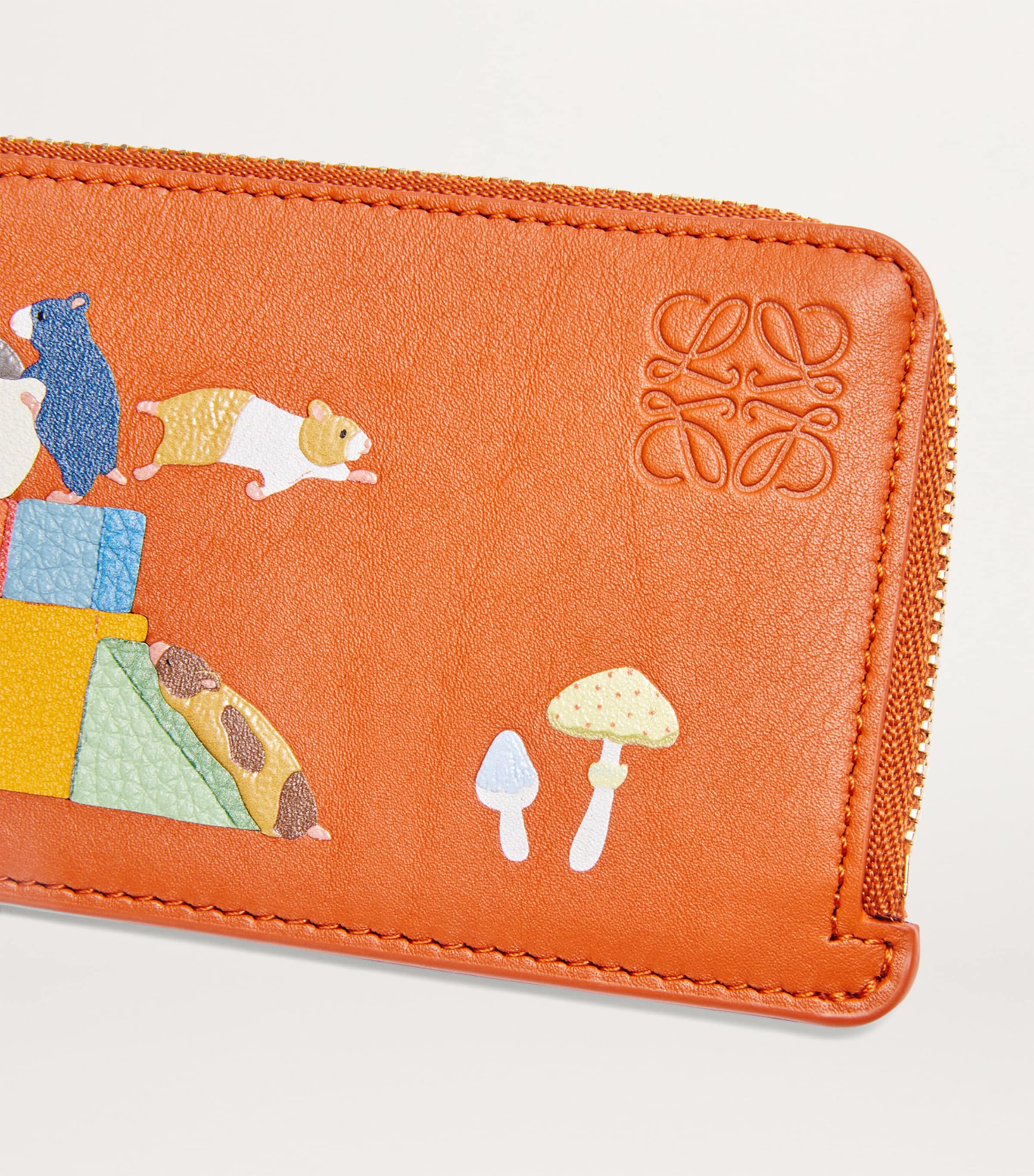 LOEWE x Suna Fujita Leather Hamster Card Holder | Harrods CH