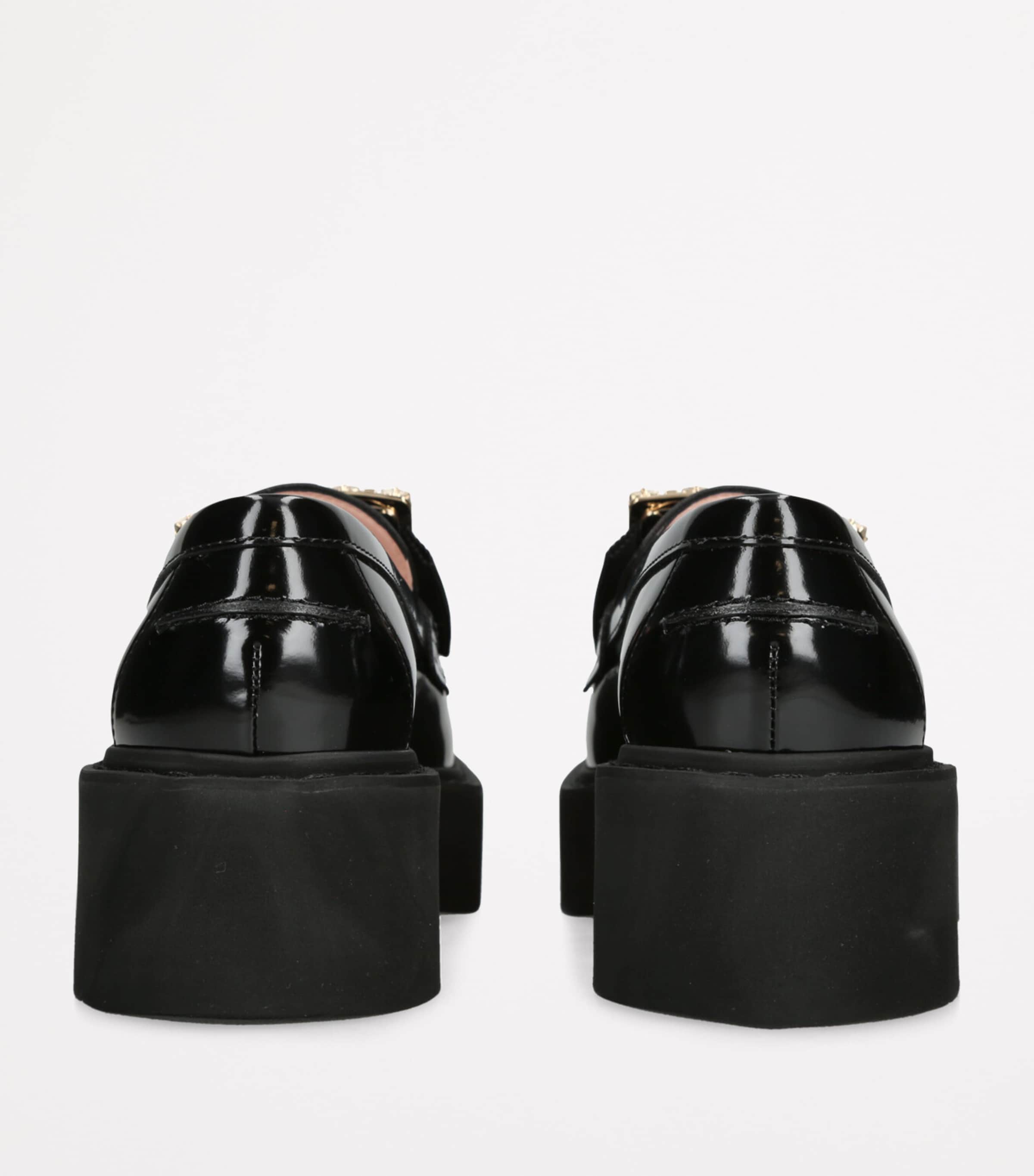 Patent Leather Viv’ Rangers Loafers BLACK Image 2