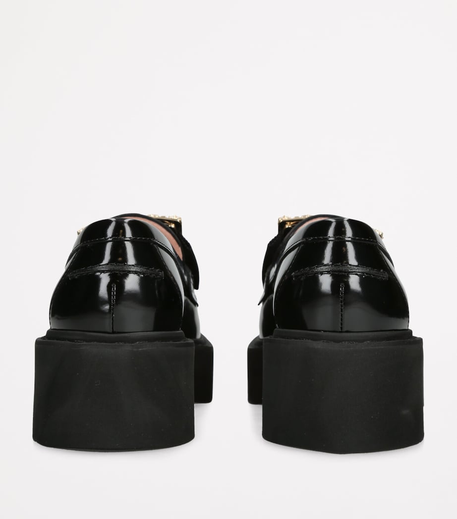Patent Leather Viv’ Rangers Loafers BLACK Image 2