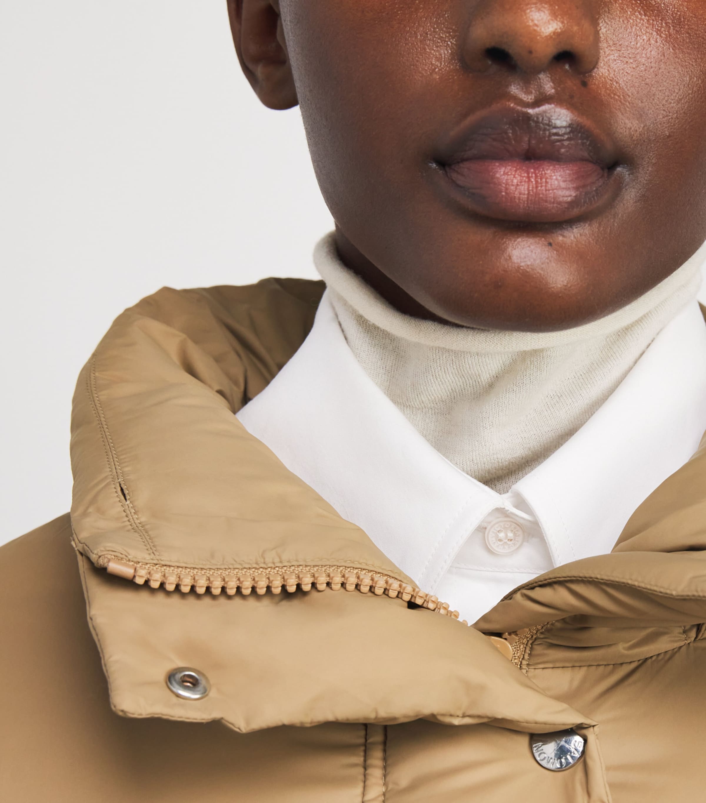 Down-Fur Technical Puffer Jacket (83cm) A2099 Image 6