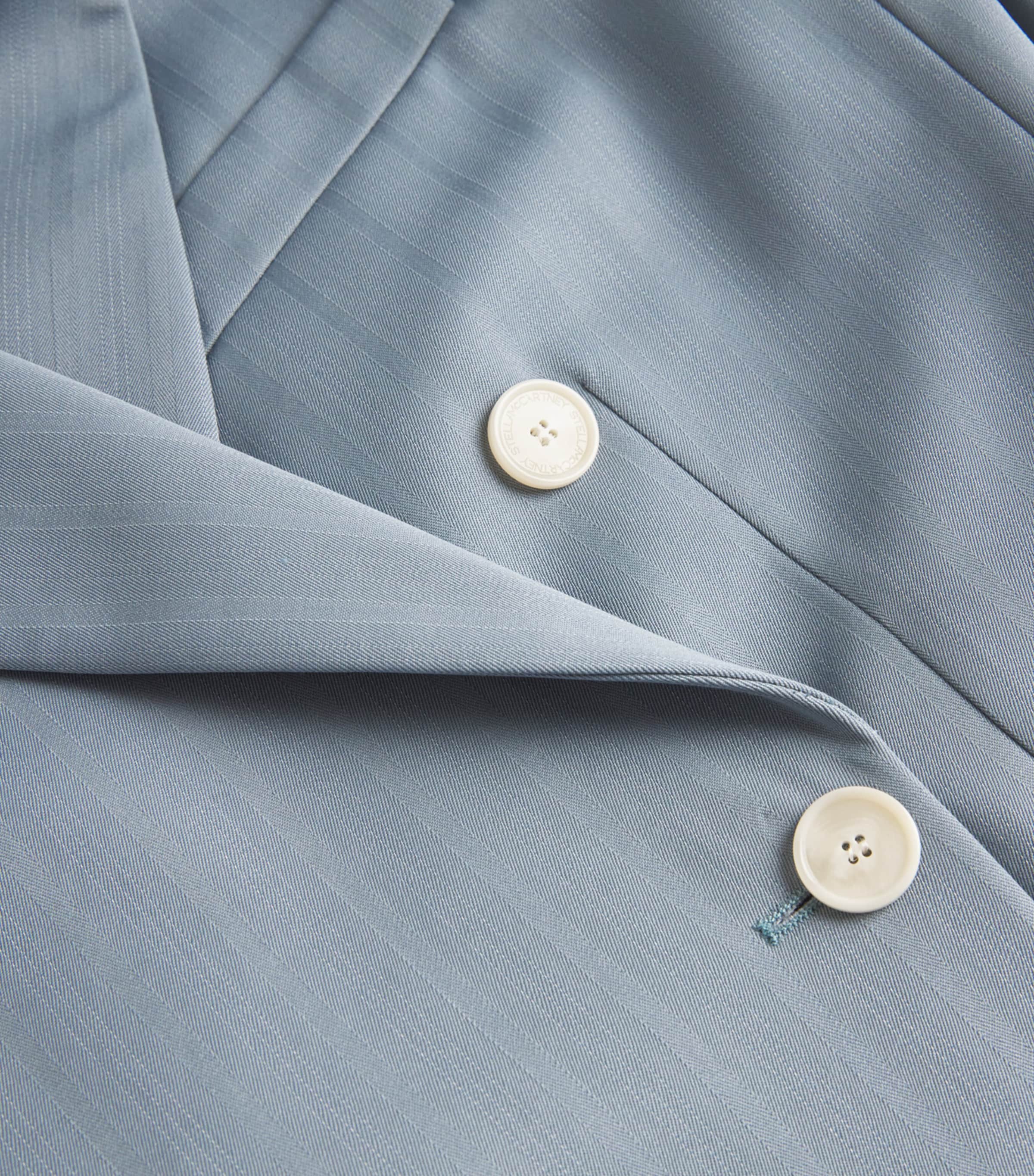 Wool Double-Breasted Blazer 4099 FOGGY BLUE Image 5