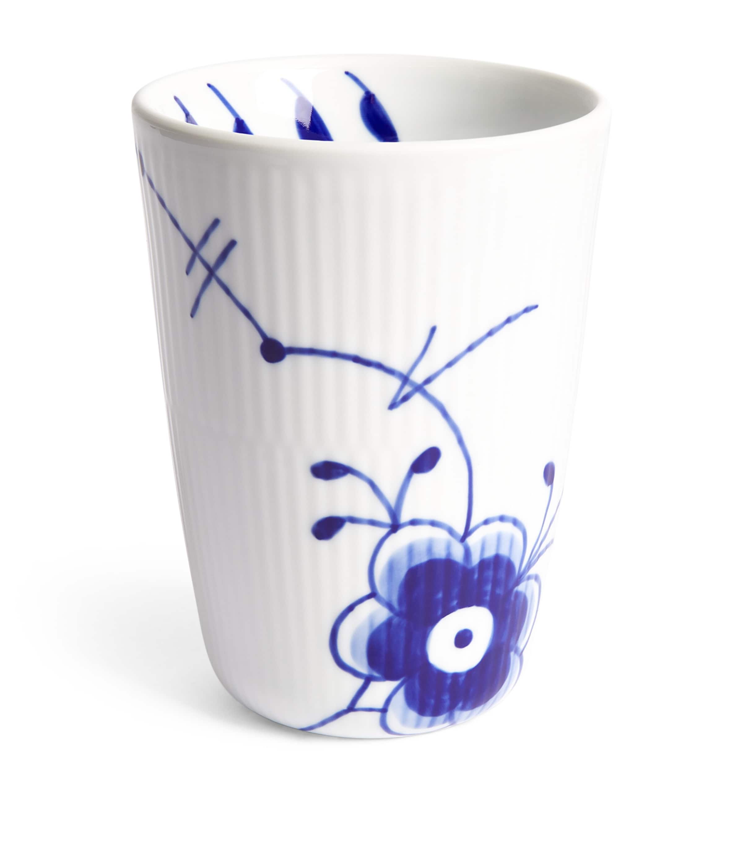 Royal Copenhagen Blue Fluted Mega Thermal Mug (390ml) | Dining | Tableware | Mugs | Designers | Royal Copenhagen
