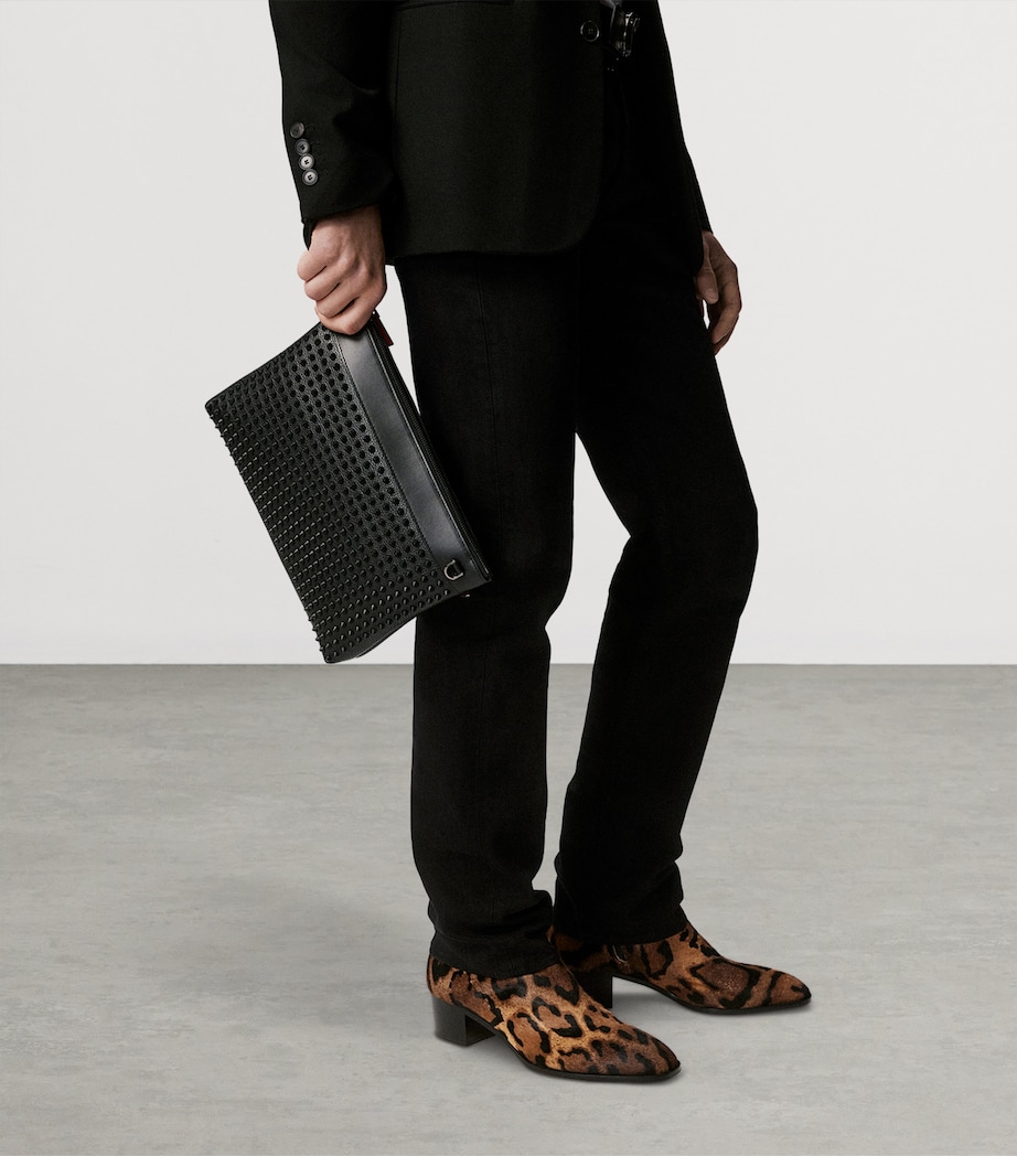 Funky Leather Pouch BK01 Image 5