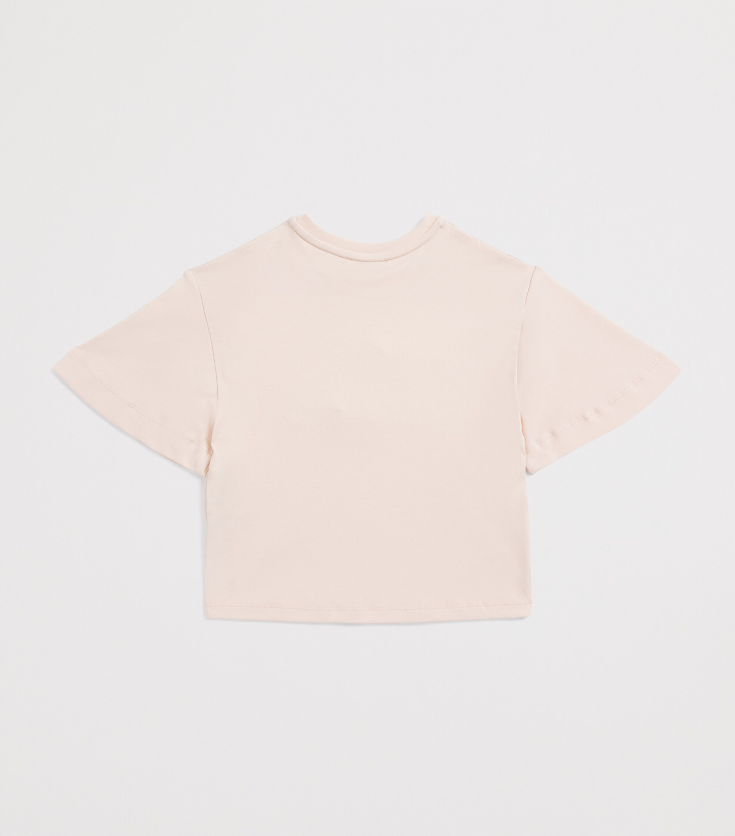 Chloé Kids Logo T-Shirt (2-14 Years) Pink Image 2