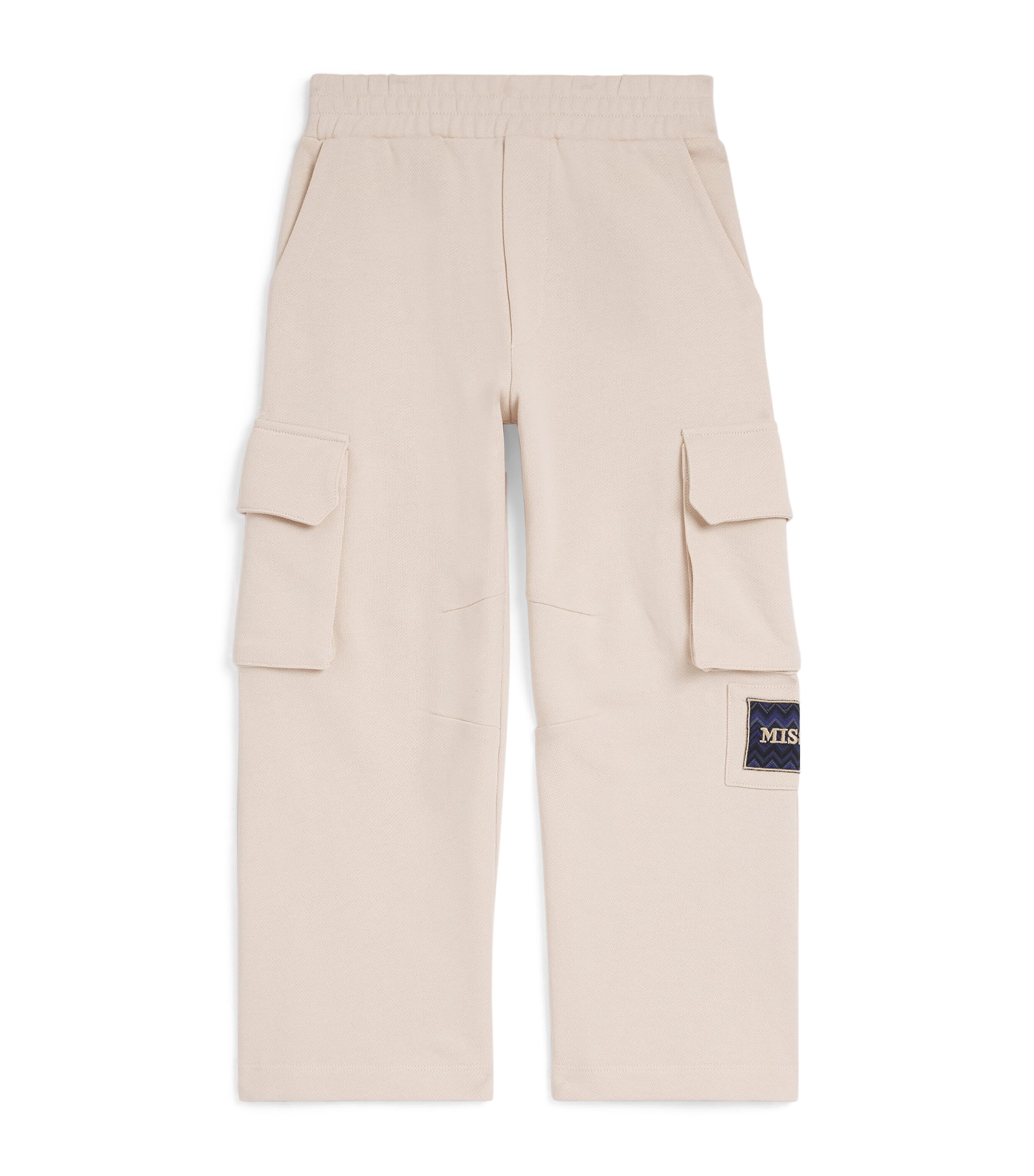 Missoni Kids Cotton Sweatpants (4-14 Years) Nut Brown Image 1