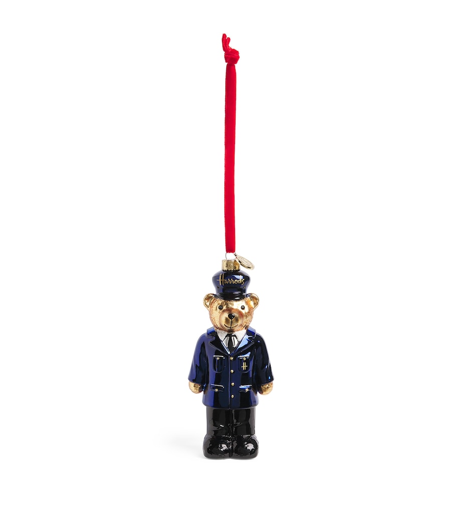 Harrods Harrods Police Bear Tree Decoration Image 1