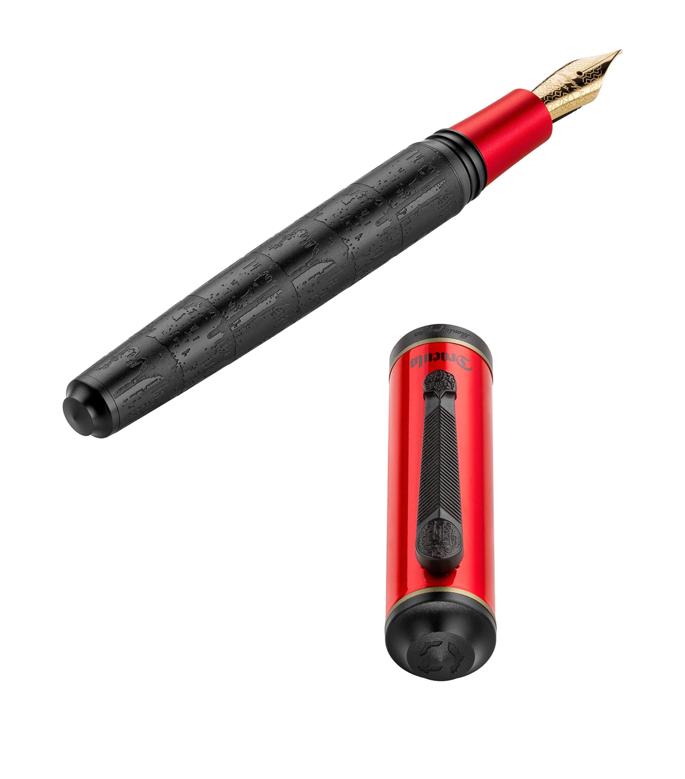 Montegrappa Universal Monsters Dracula Fountain Pen Black & Red Image 3