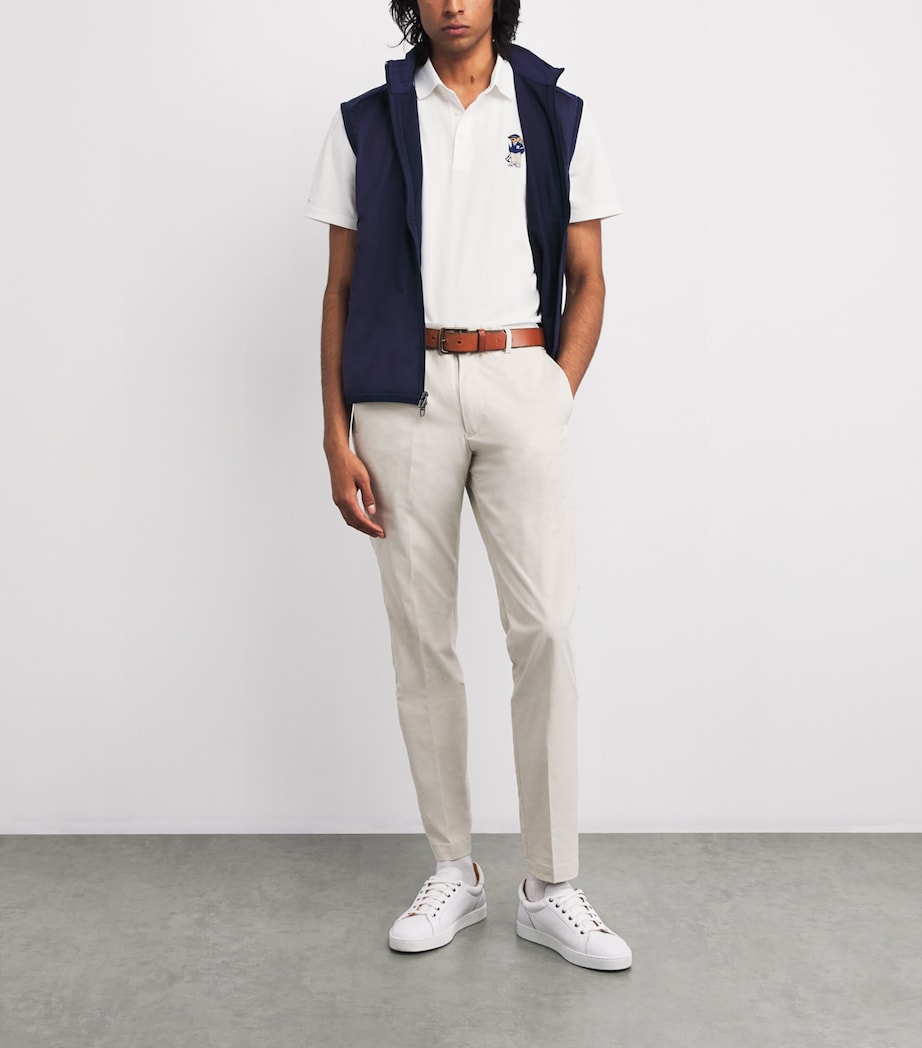 Airtech Piqué Bear Polo Shirt CERAMIC WHITE Image 2