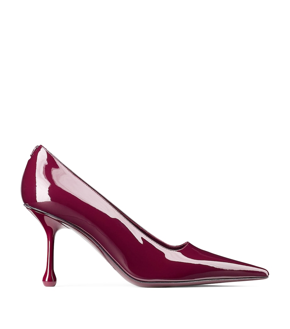 Ixia 80 Leather Pumps GARNET Image 1