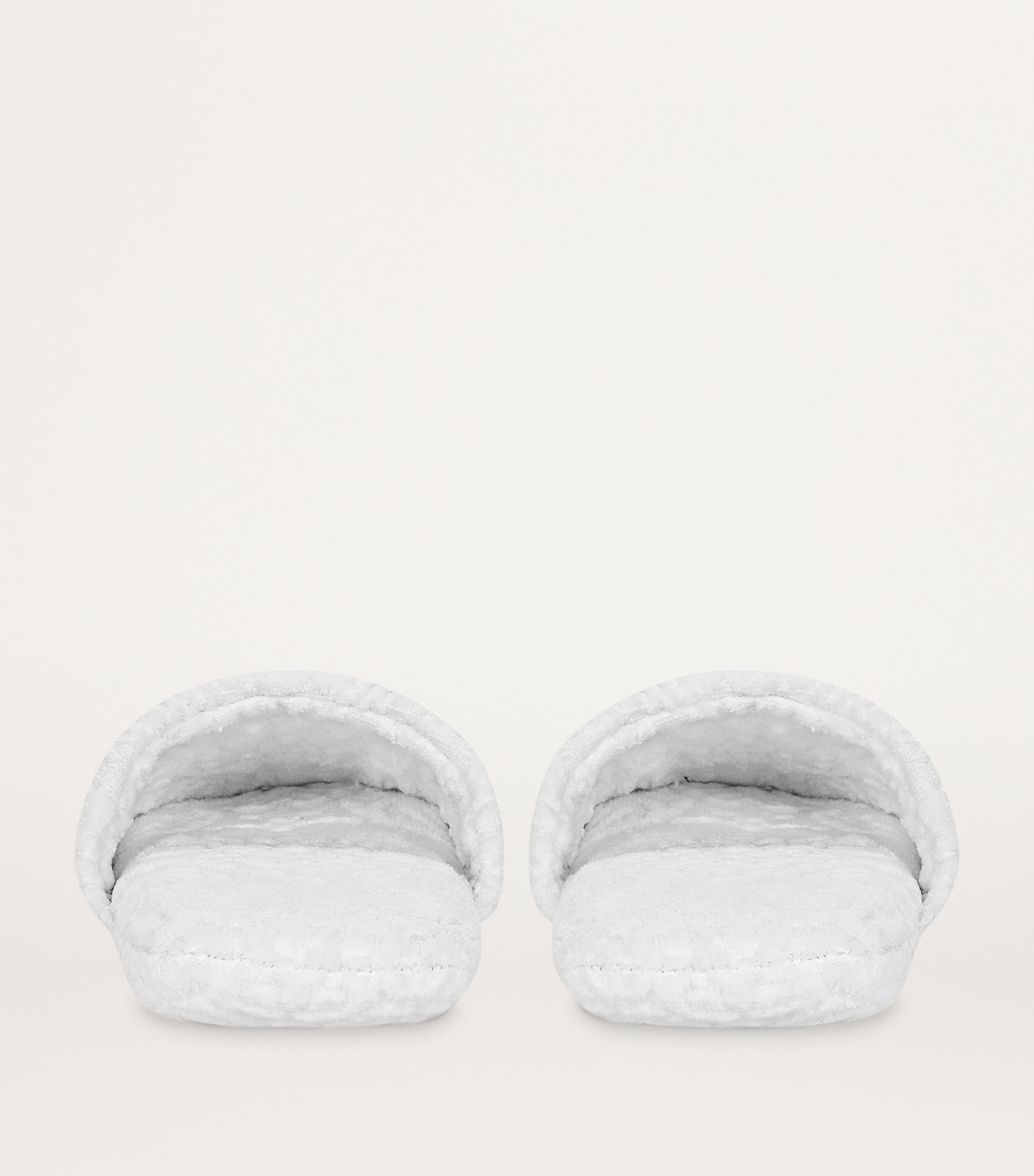 Dolce&Gabbana Casa Terry Cotton DG Slippers Bianco Image 4