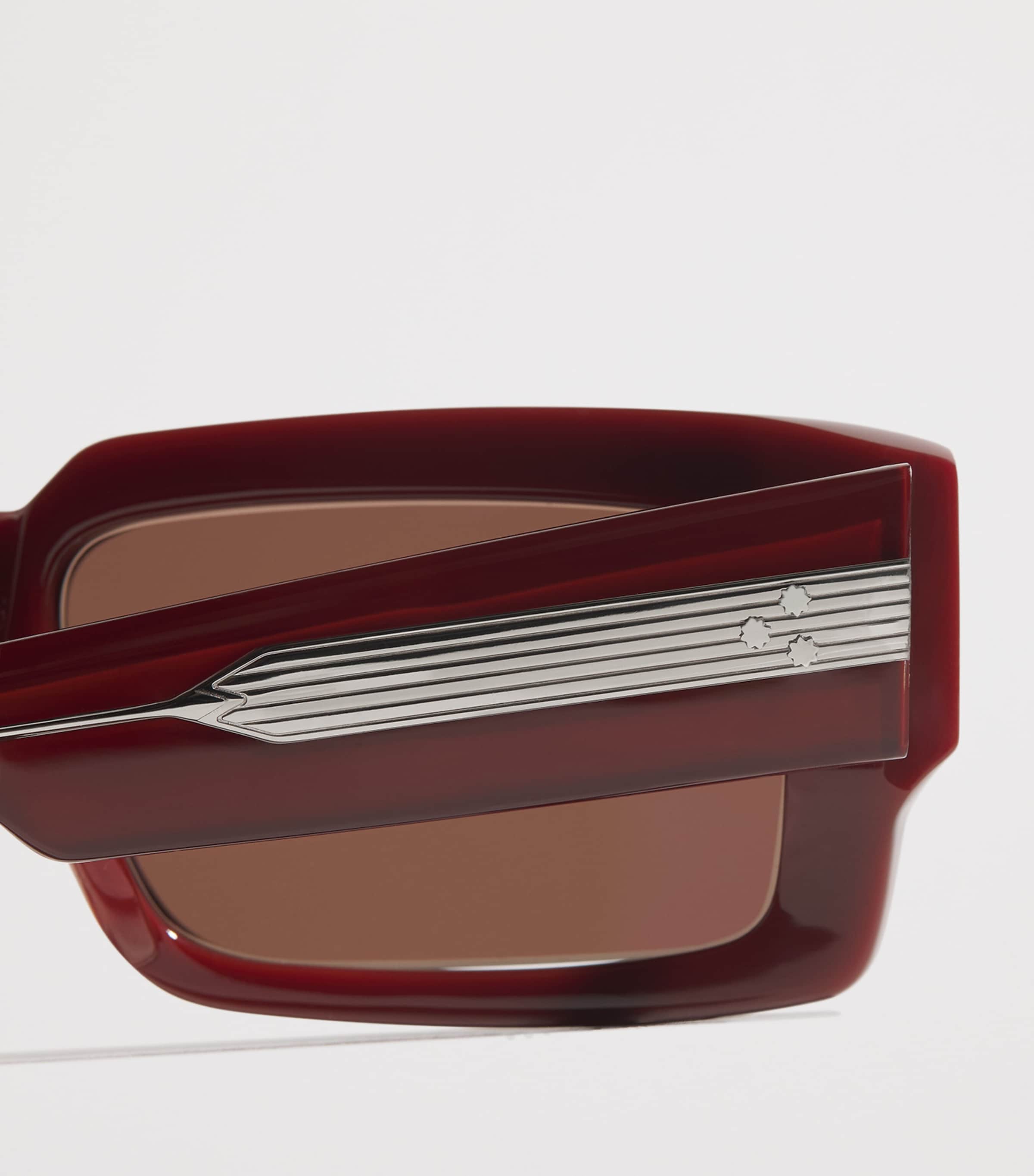 Jacques Marie Mage Acetate Quant Sunglasses Bordeaux Empire Image 7