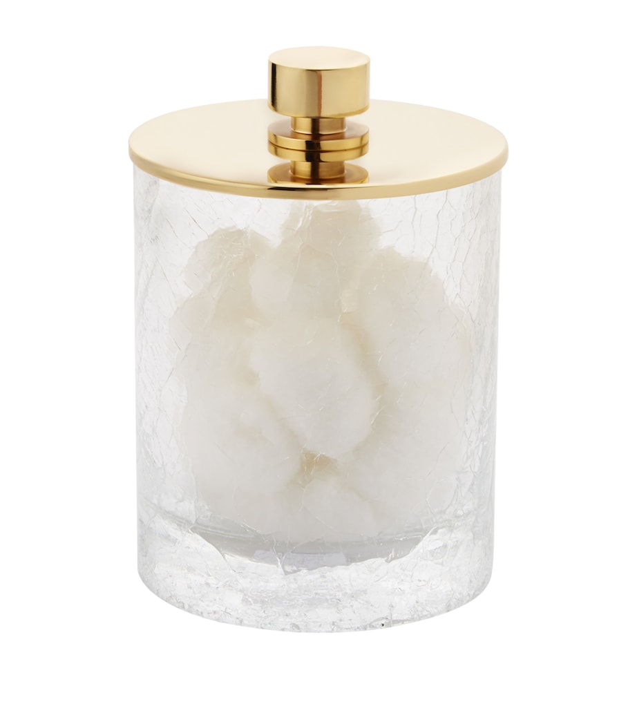 Cylinder Gold-Plated Jar GOLD Image 1