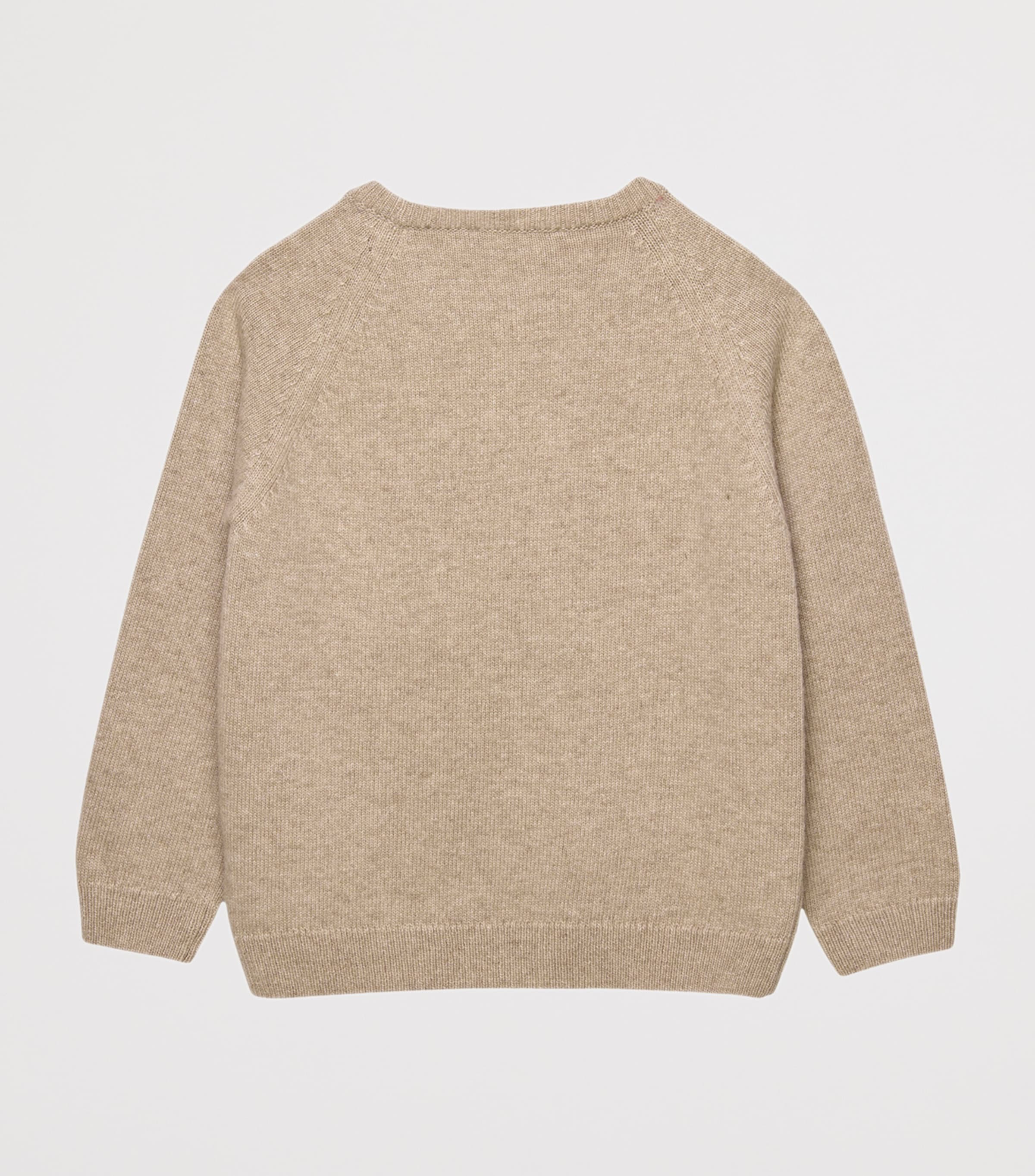 Nutcracker Sweater (6-11 Years) OATMEAL Image 2