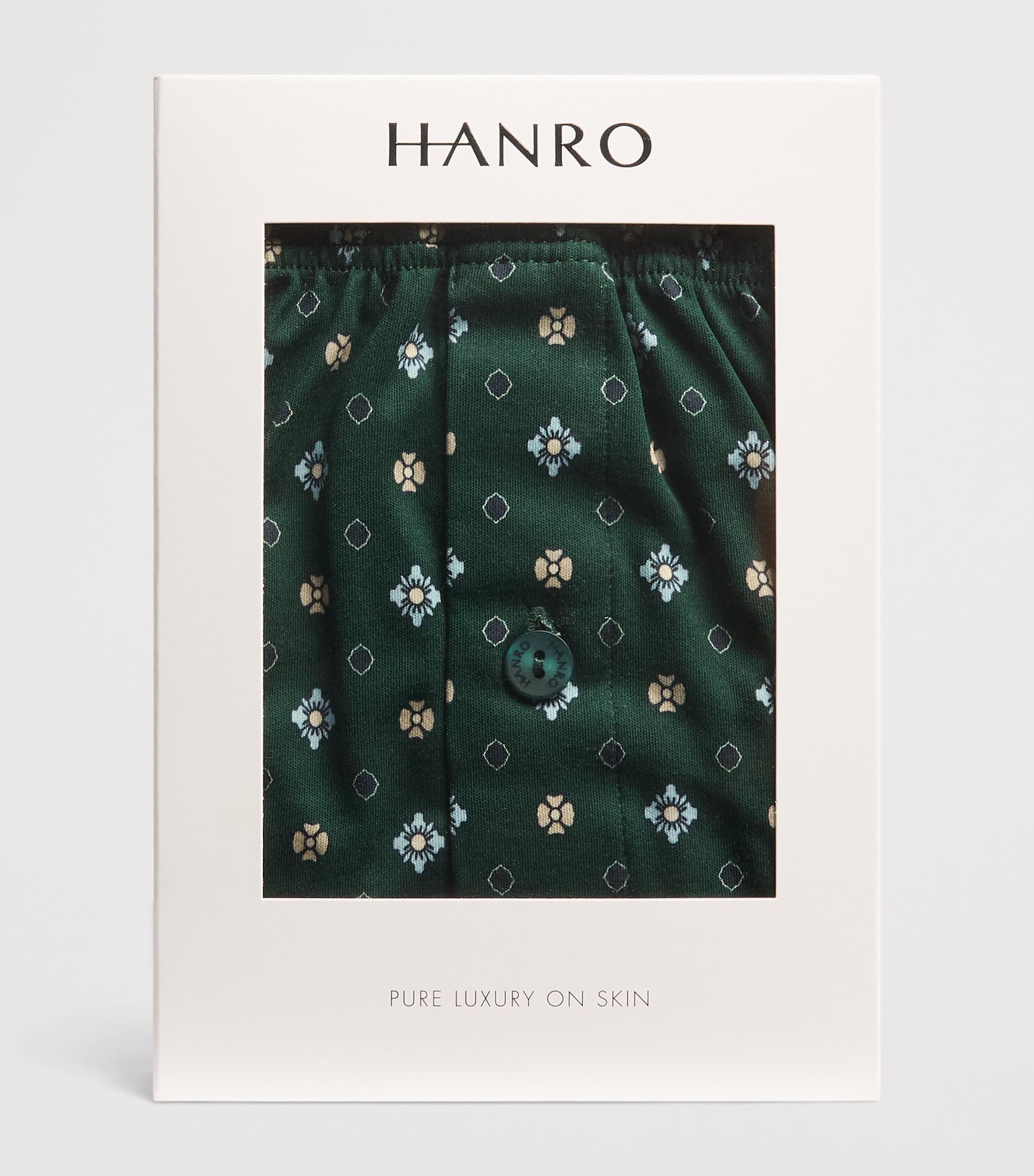 Hanro Mens Cotton Boxer Shorts Pisces Gar Image 4