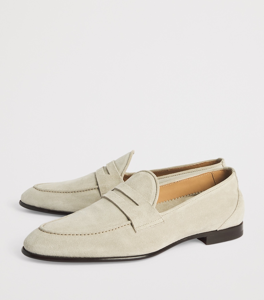 Suede Penny Loafers 960 Image 3