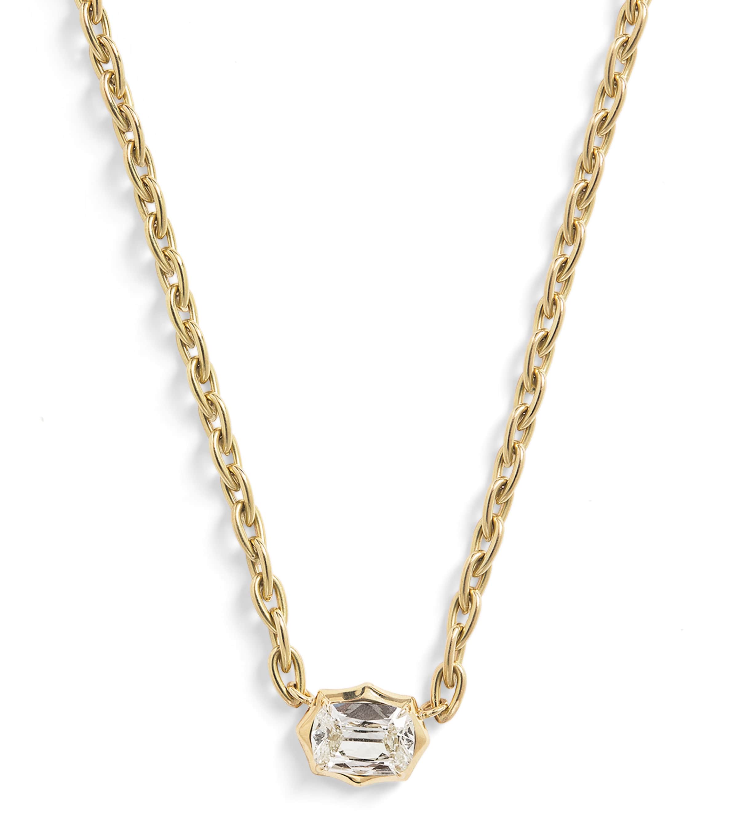 Jade Trau Yellow Gold And Diamond One Of A Kind Alchemy Necklace In Gold