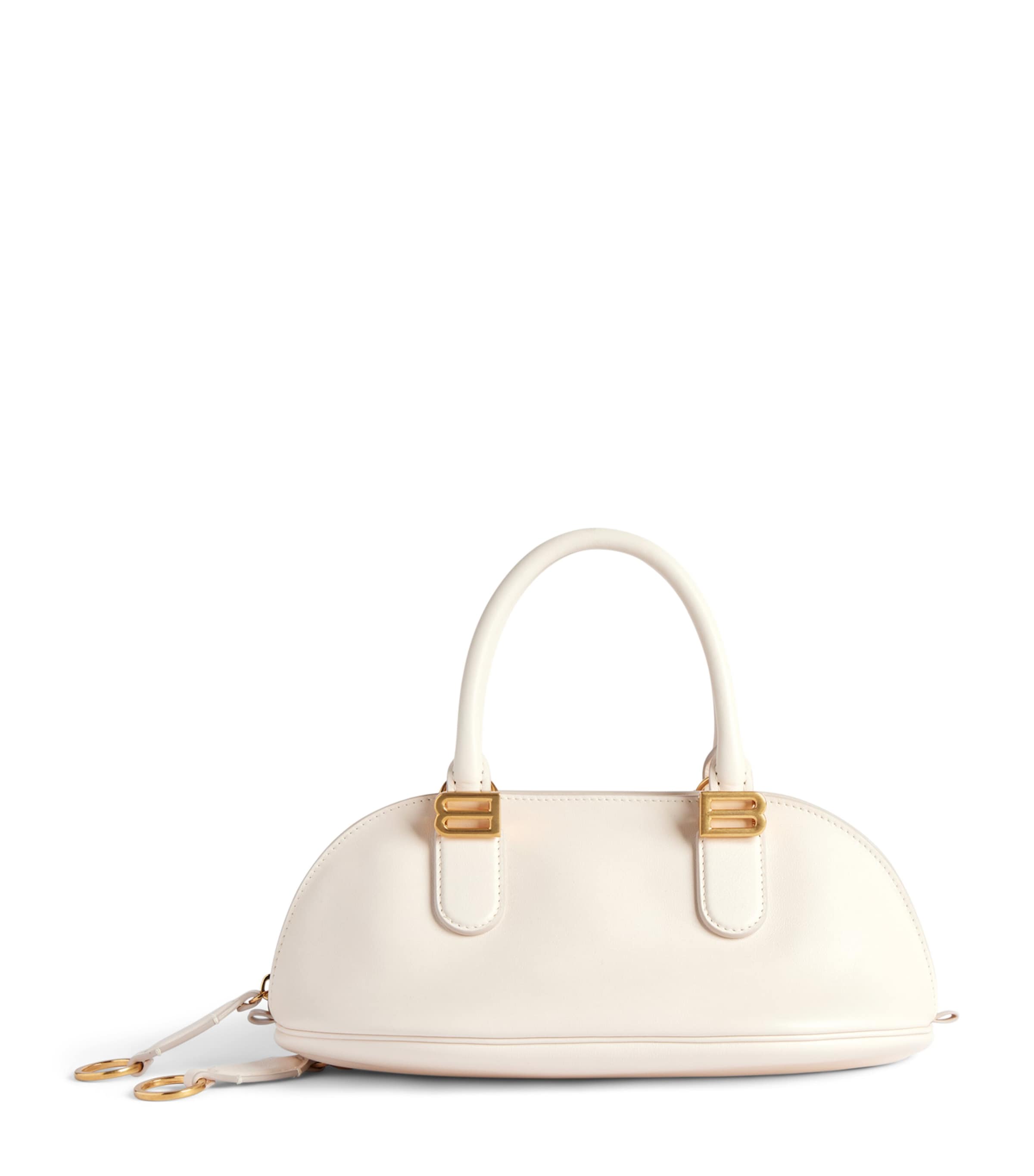 Balenciaga Mini Leather Bolero Bowling Bag