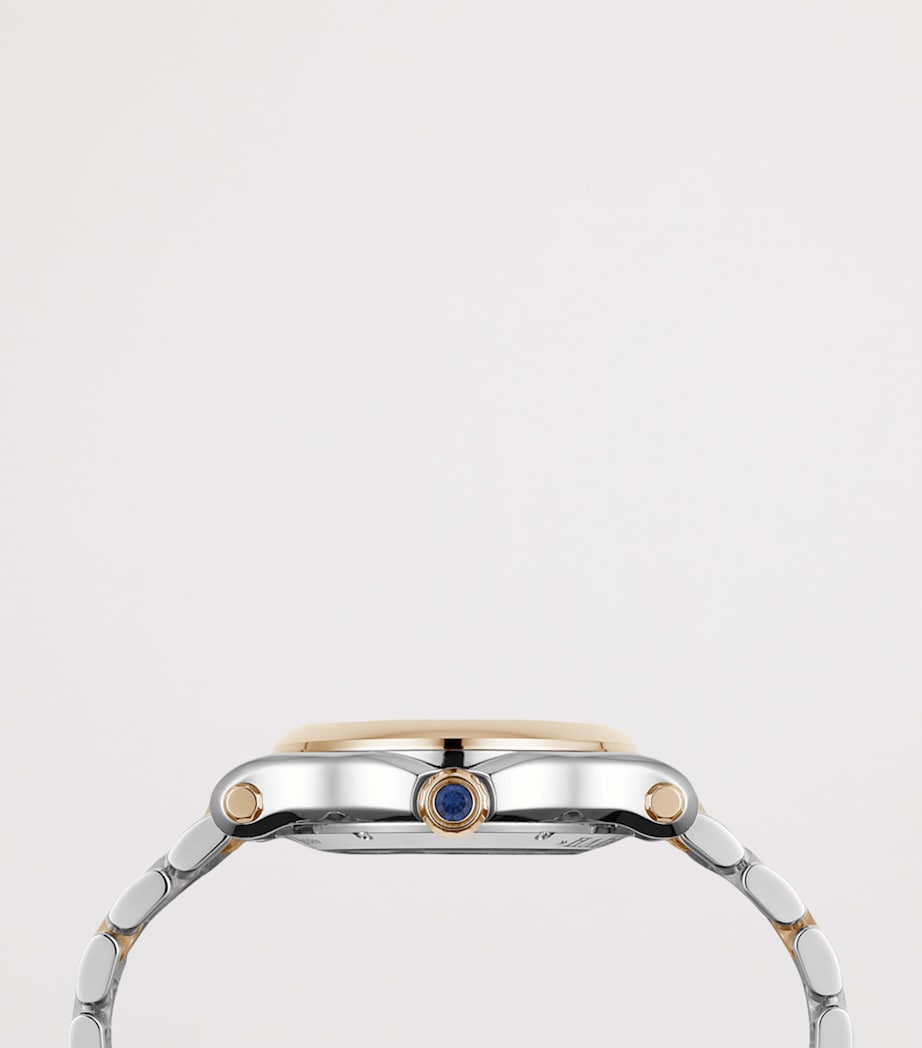 Stainless Steel, Rose Gold and Diamond Happy Sport Watch 36mm ROSE GOLD/STAINLESS Image 3