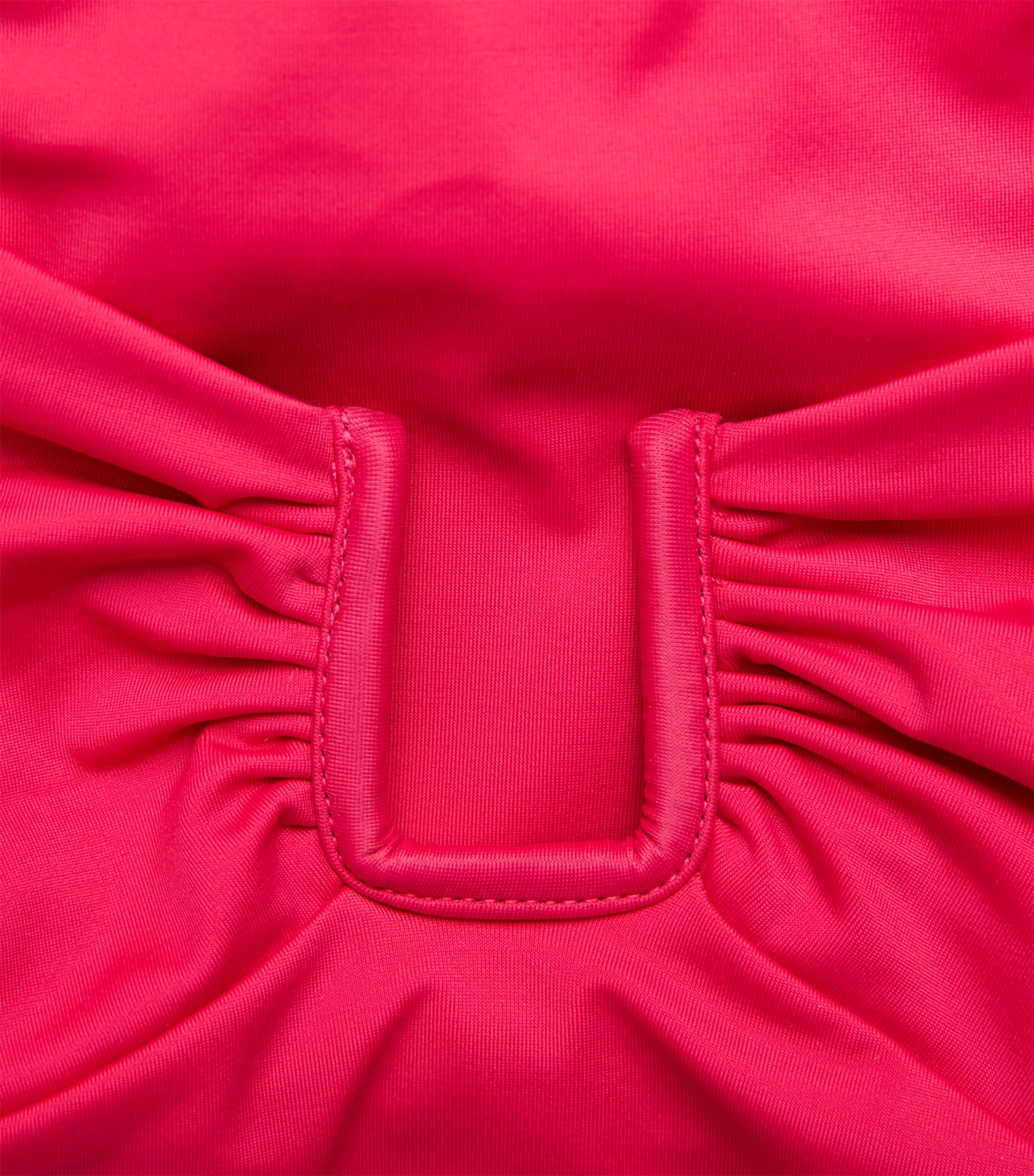 AWAY THAT DAY Womens Cannes Swimsuit Raspberry Image 4