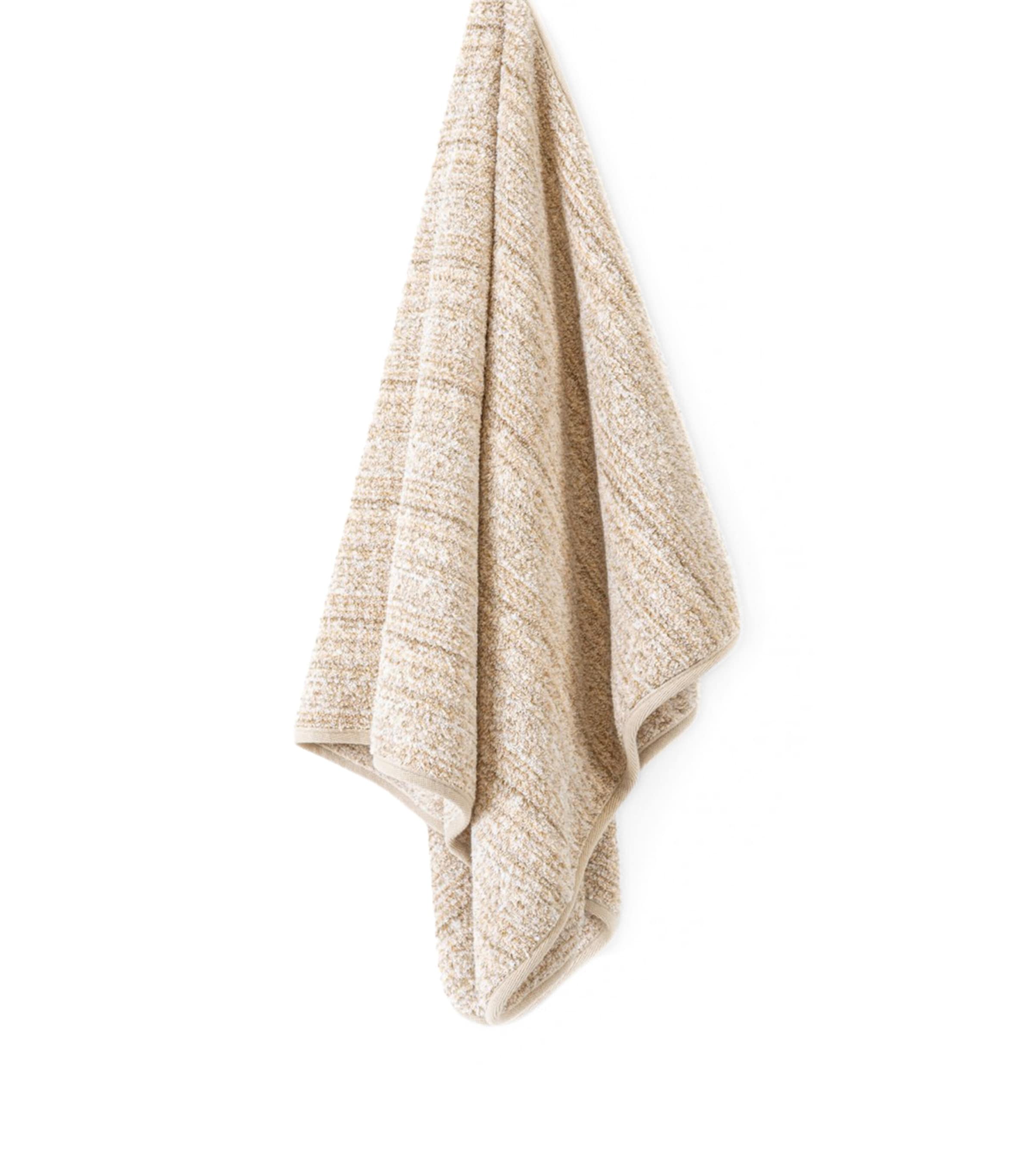 GRACCIOZA Porto Bath Sheet (95cm x 150cm) Snow/fog Image 2