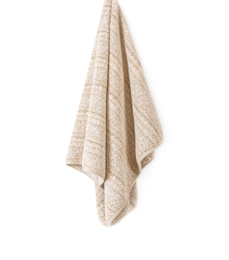 GRACCIOZA Porto Bath Sheet (95cm x 150cm) Snow/fog Image 2